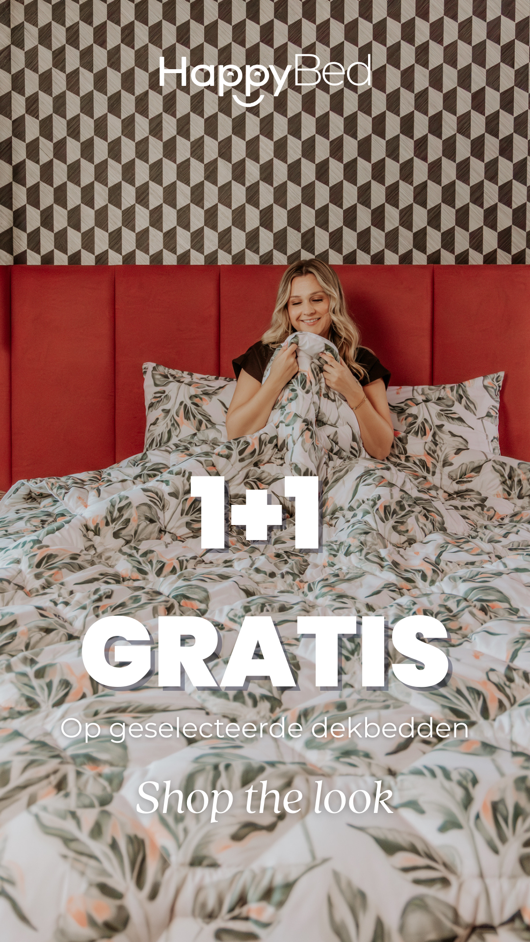 HappyBed Facebook ad