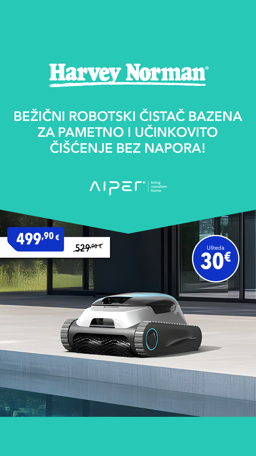 Harvey Norman Croatia Facebook ad from Jun 23, 2026