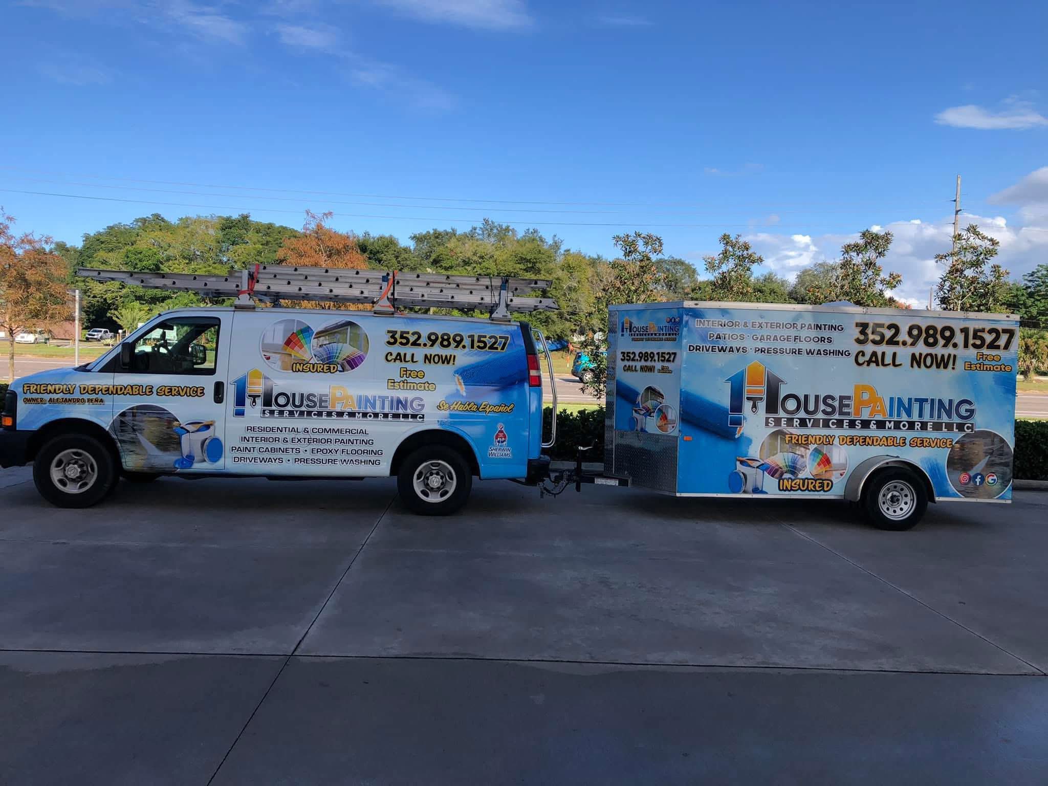 Alex Pena Facebook ad: House Painting Services LLC