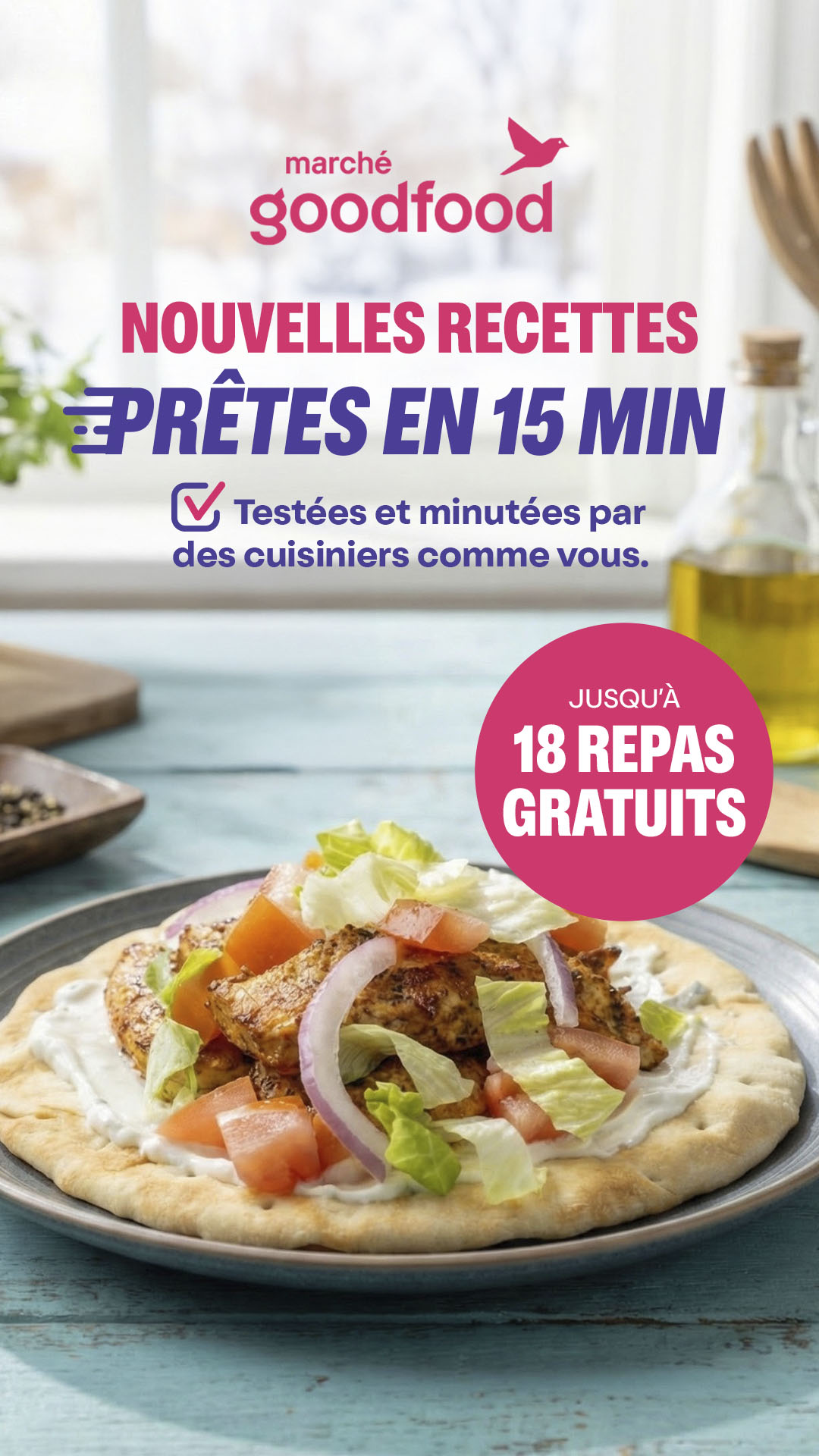 Goodfood Facebook ad