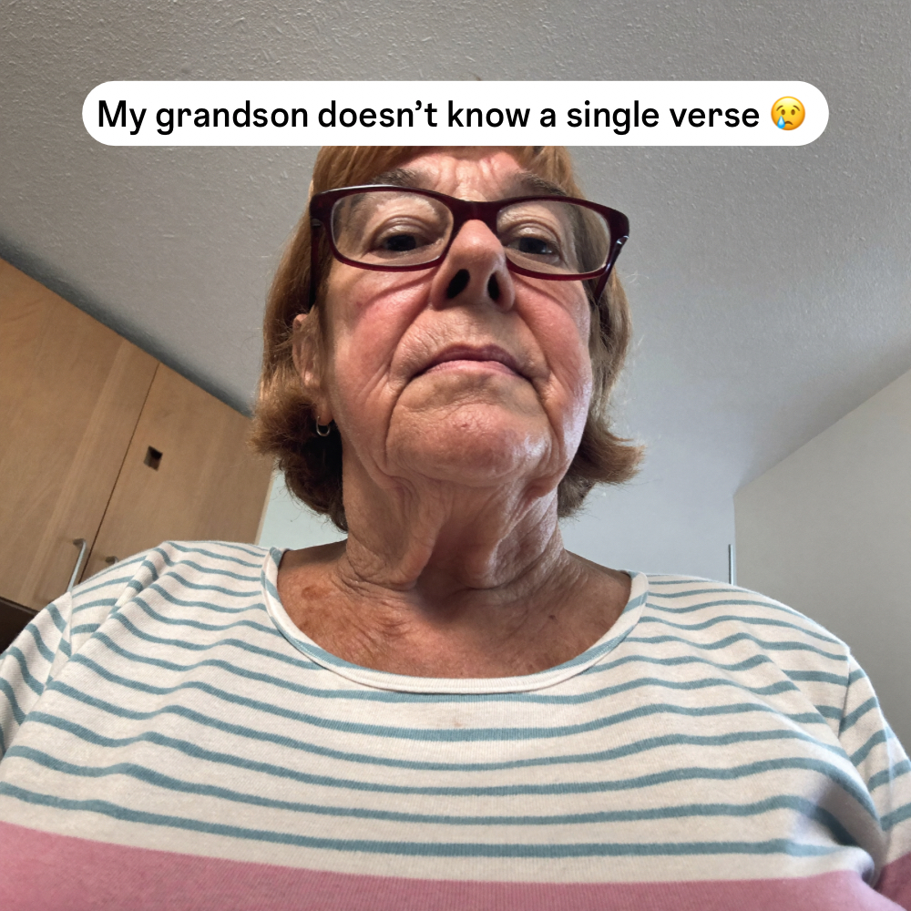 Grandparents of Faith Facebook ad: Grandparents, read this if you value your faith