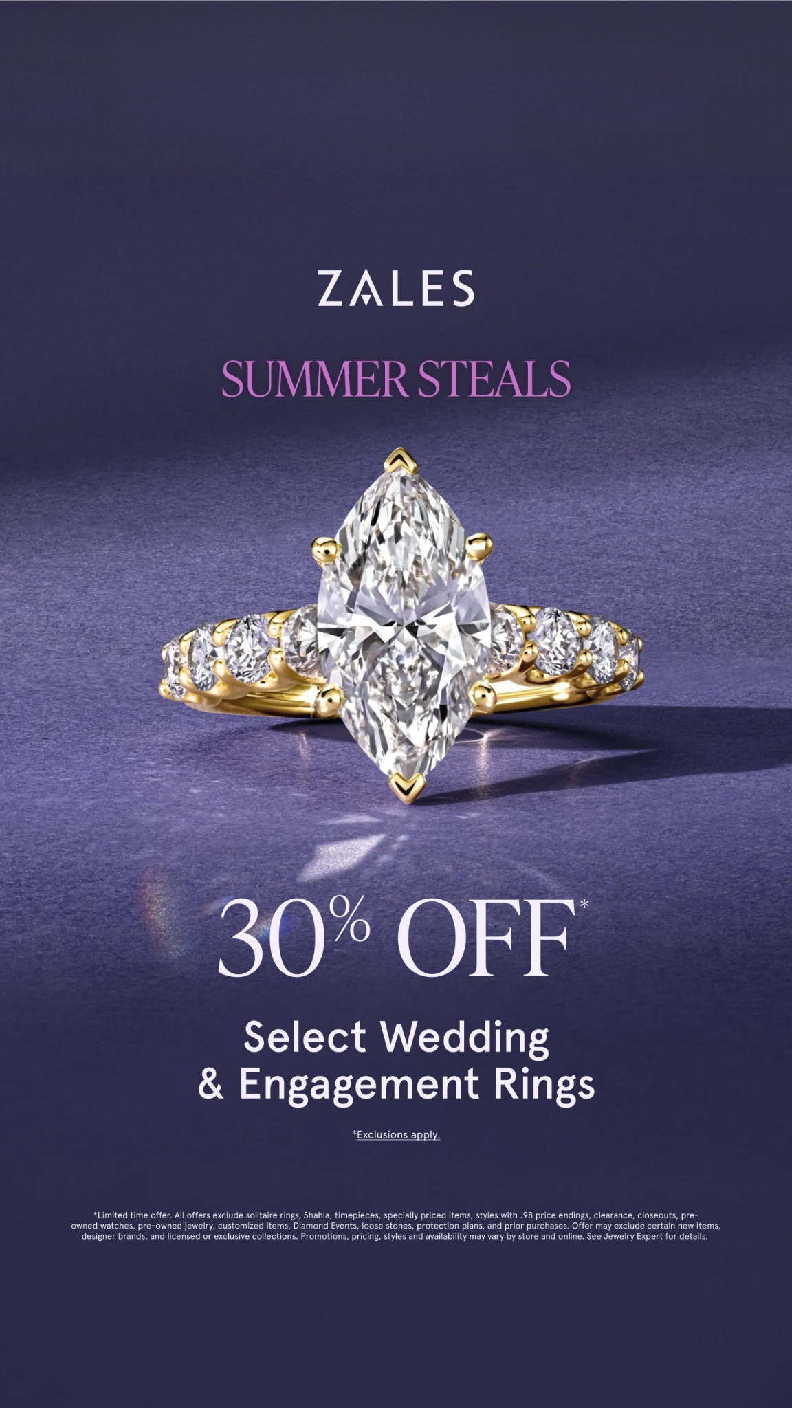 Zales Facebook ad