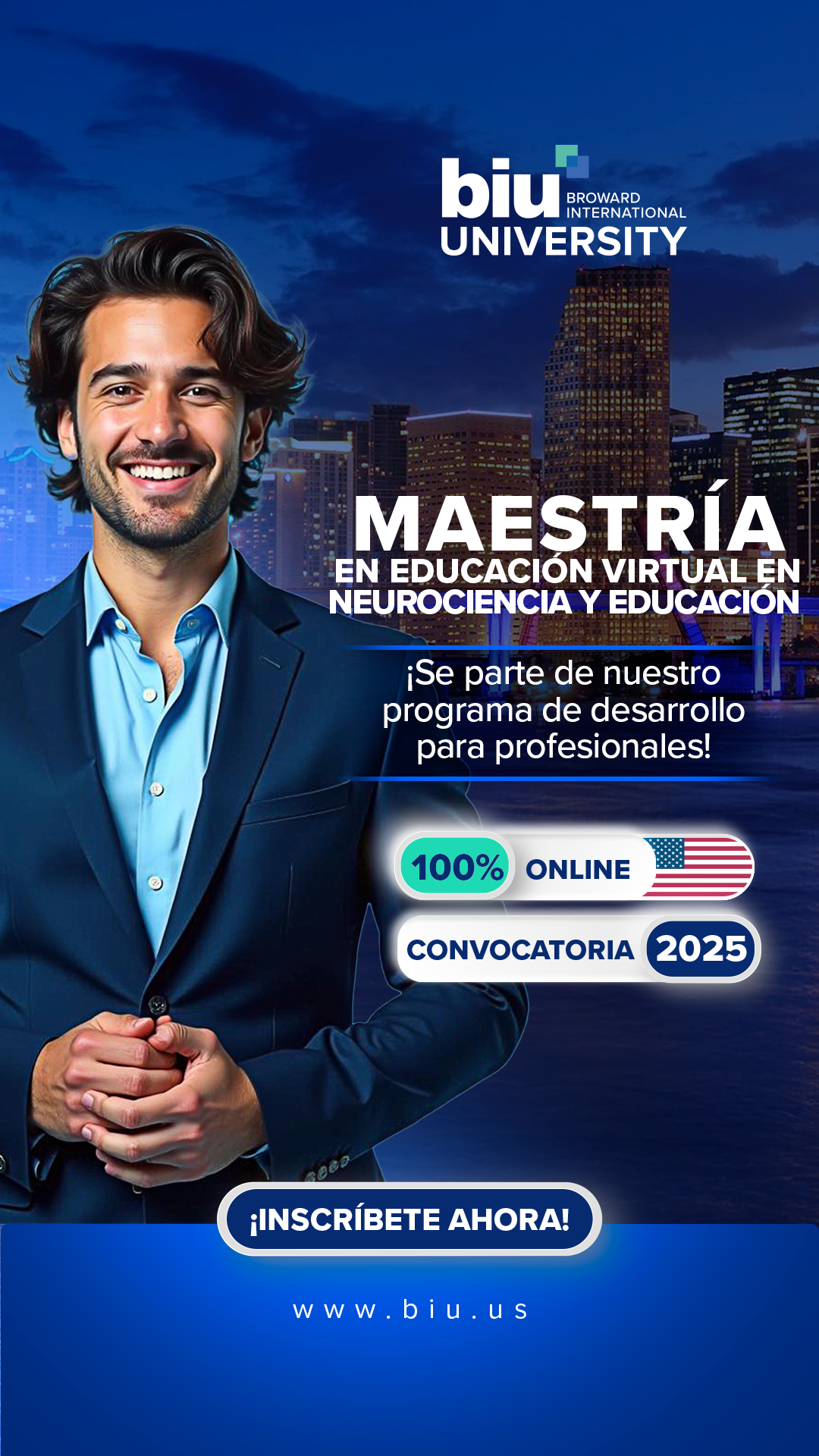 Broward International University Facebook ad