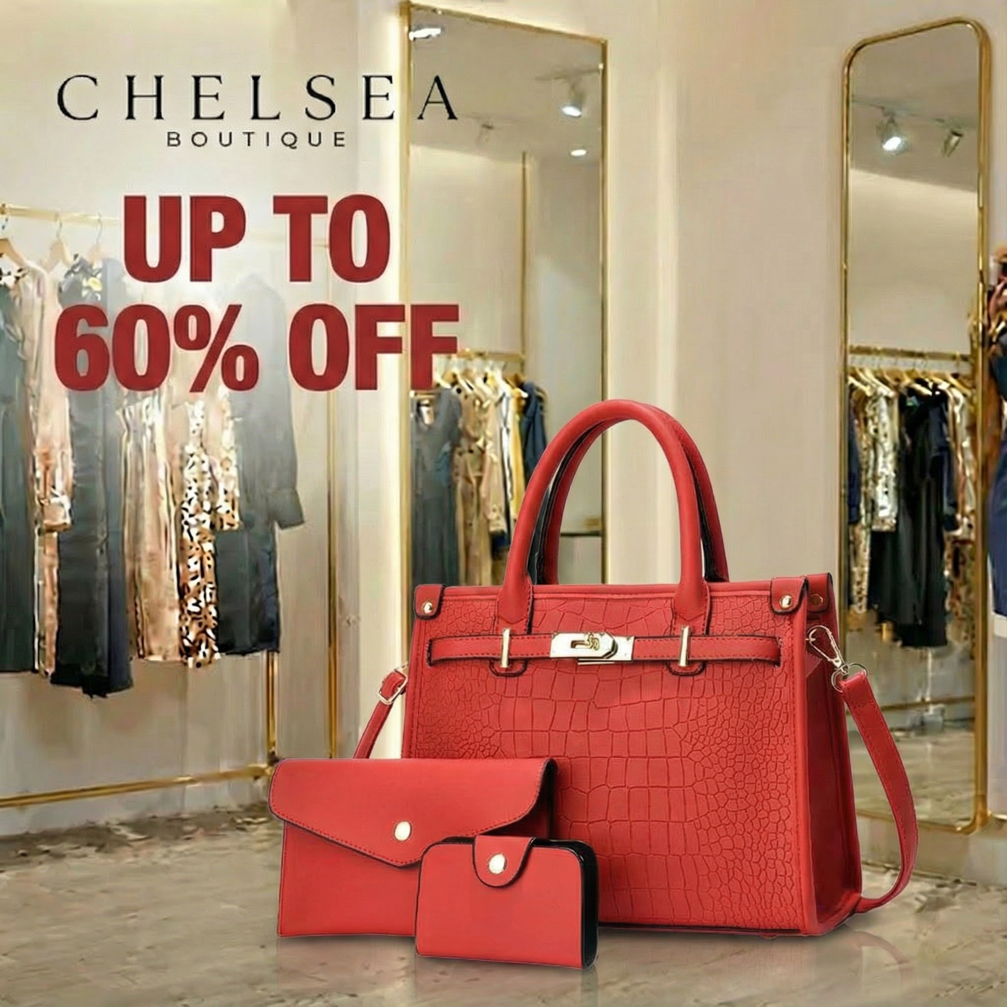 Chelsea Boutique Facebook ad