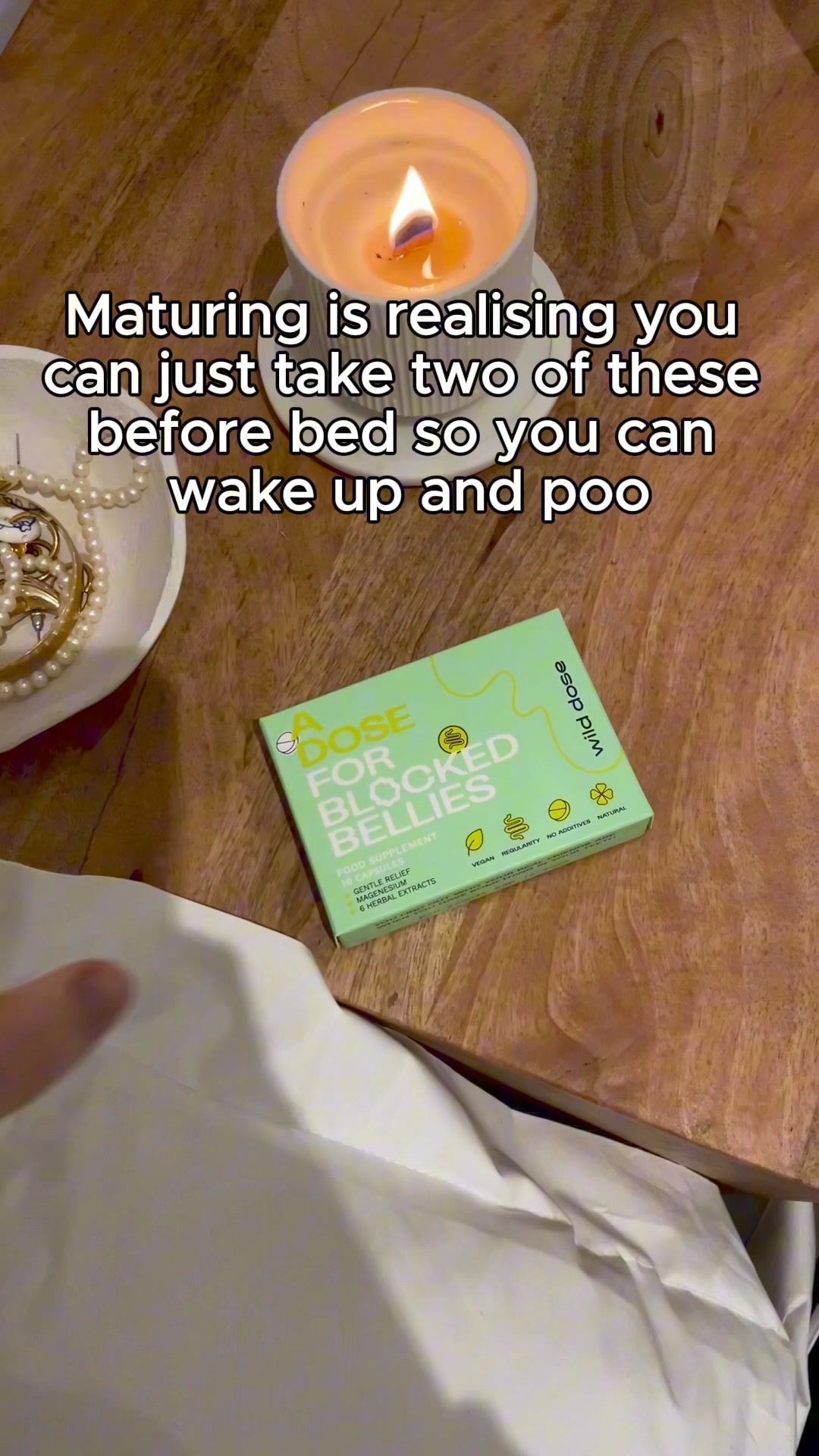 Wild Dose Facebook ad: Bye Bye Constipation