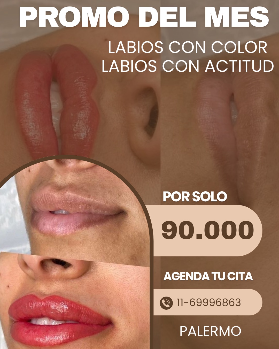 Raiza Estudio Facebook ad: Últimos turnos del año para Micropigmentación