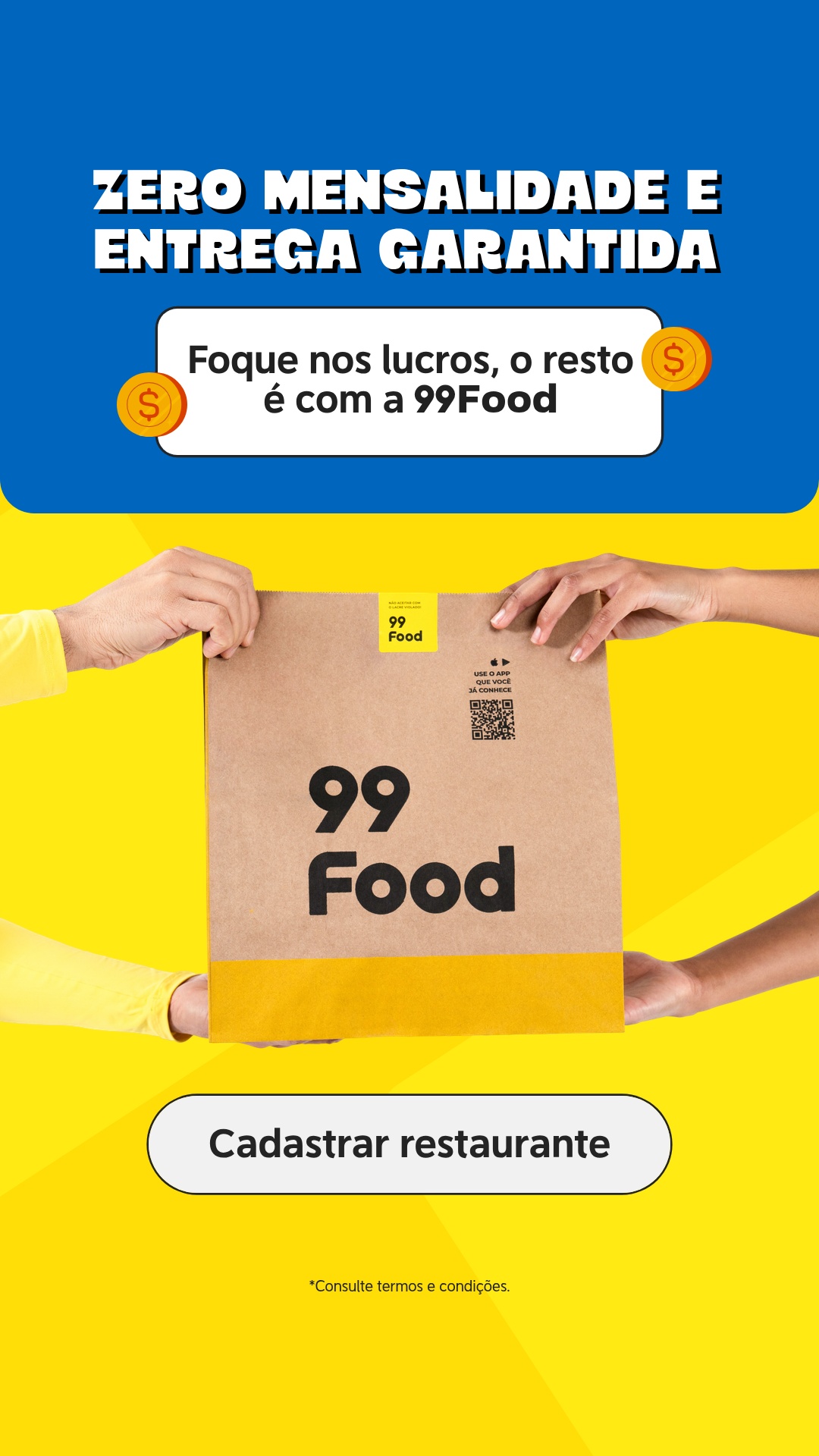 Vou de 99 Facebook ad from Aug 18, 2026