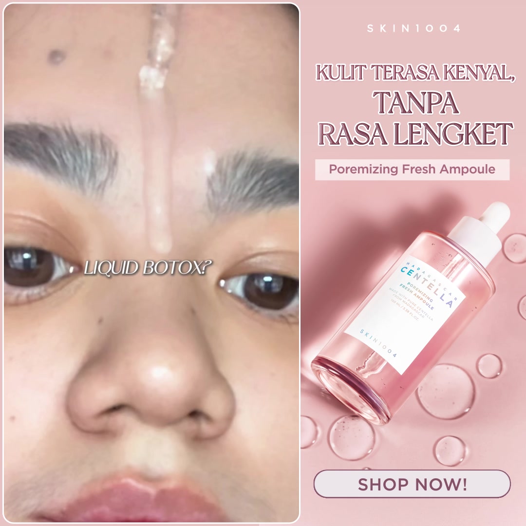 SKIN1004_Indonesia Facebook ad: Dapatkan kulit plump tanpa rasa lengket