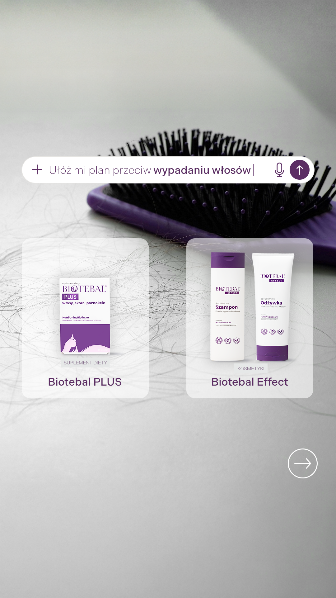 Linia Biotebal Facebook ad