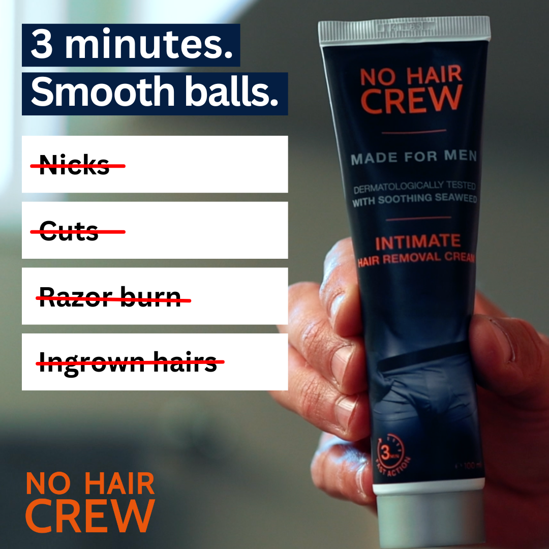 NO HAIR CREW Facebook ad