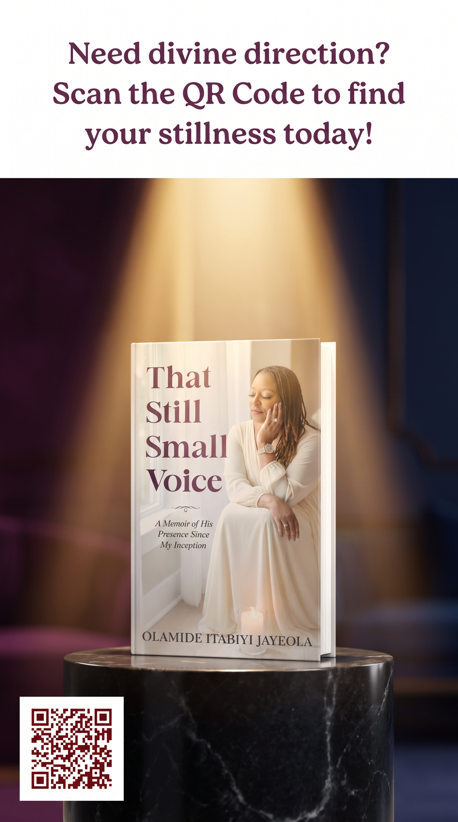 Zeely Promo Studio Facebook ad: Struggling to hear God's guidance in your life?