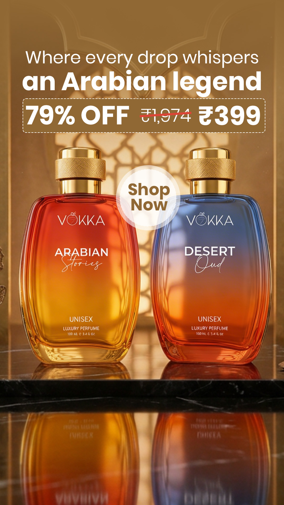 Vokka Perfumes Facebook ad