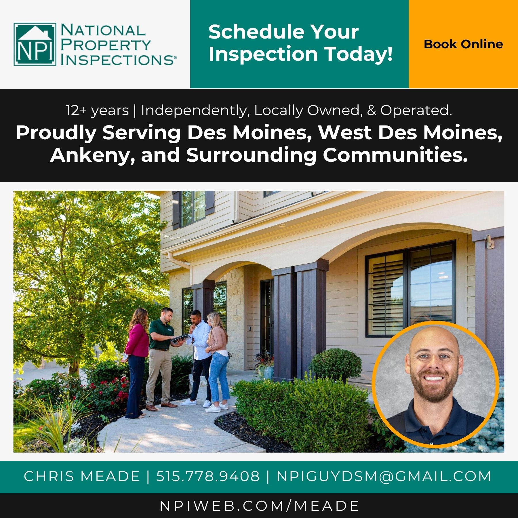 National Property Inspections - Des Moines Facebook ad
