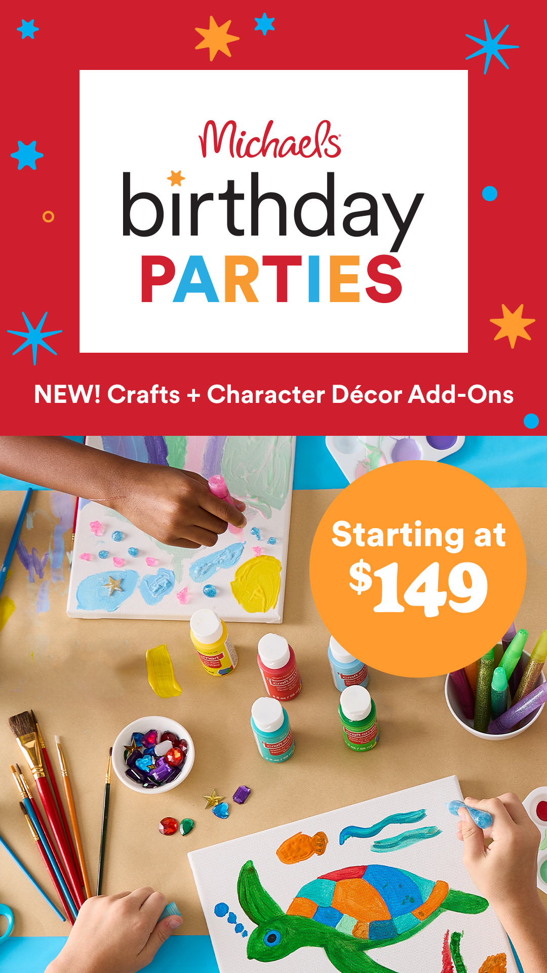 Michaels Stores Facebook ad