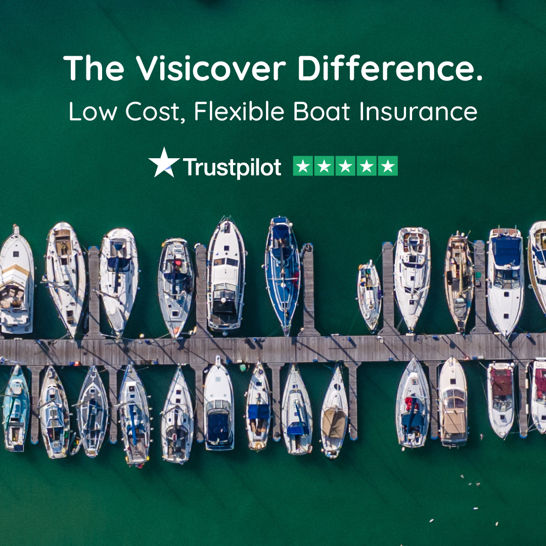 Visicover Facebook ad: Custom Boat Insurance in Minutes