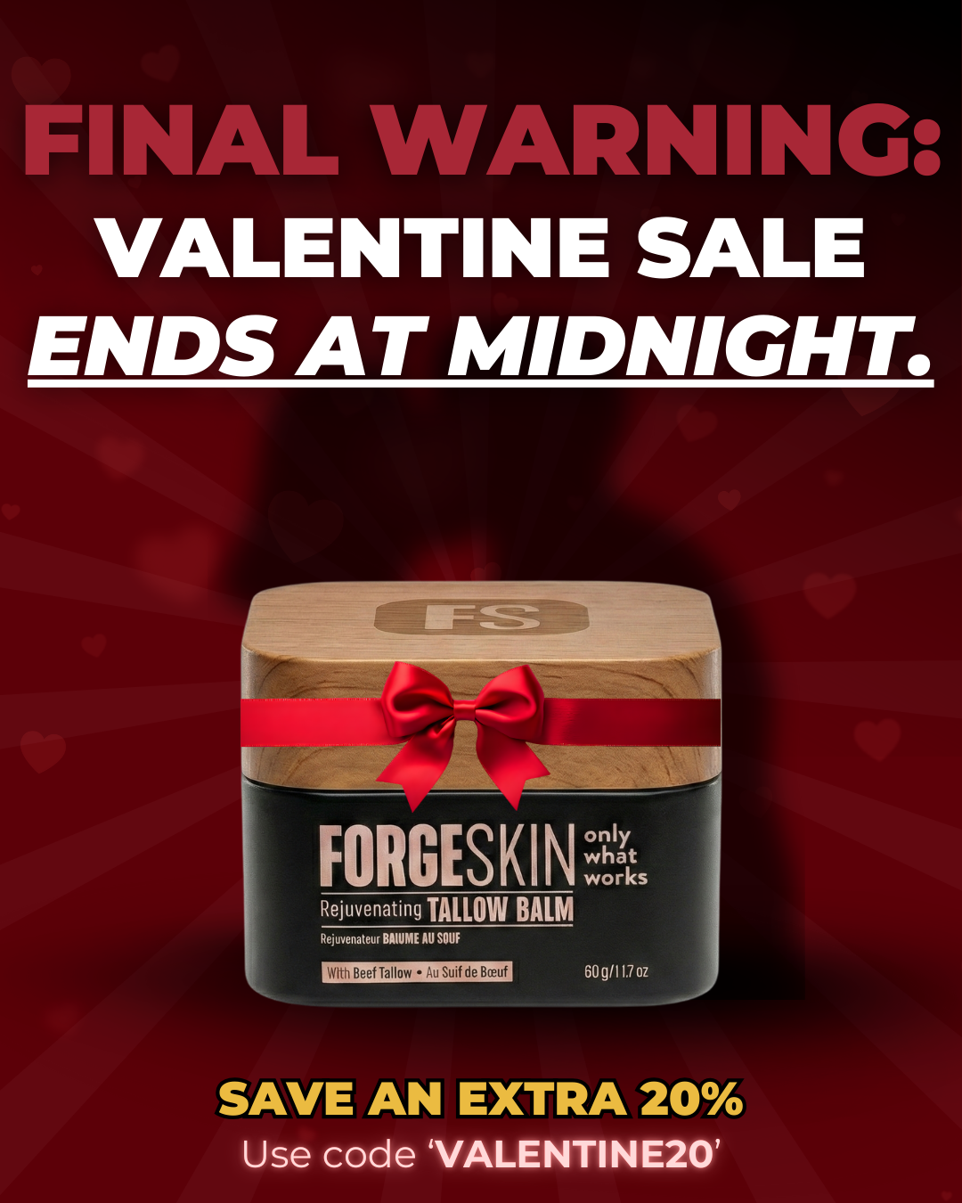 Forge Men Facebook ad