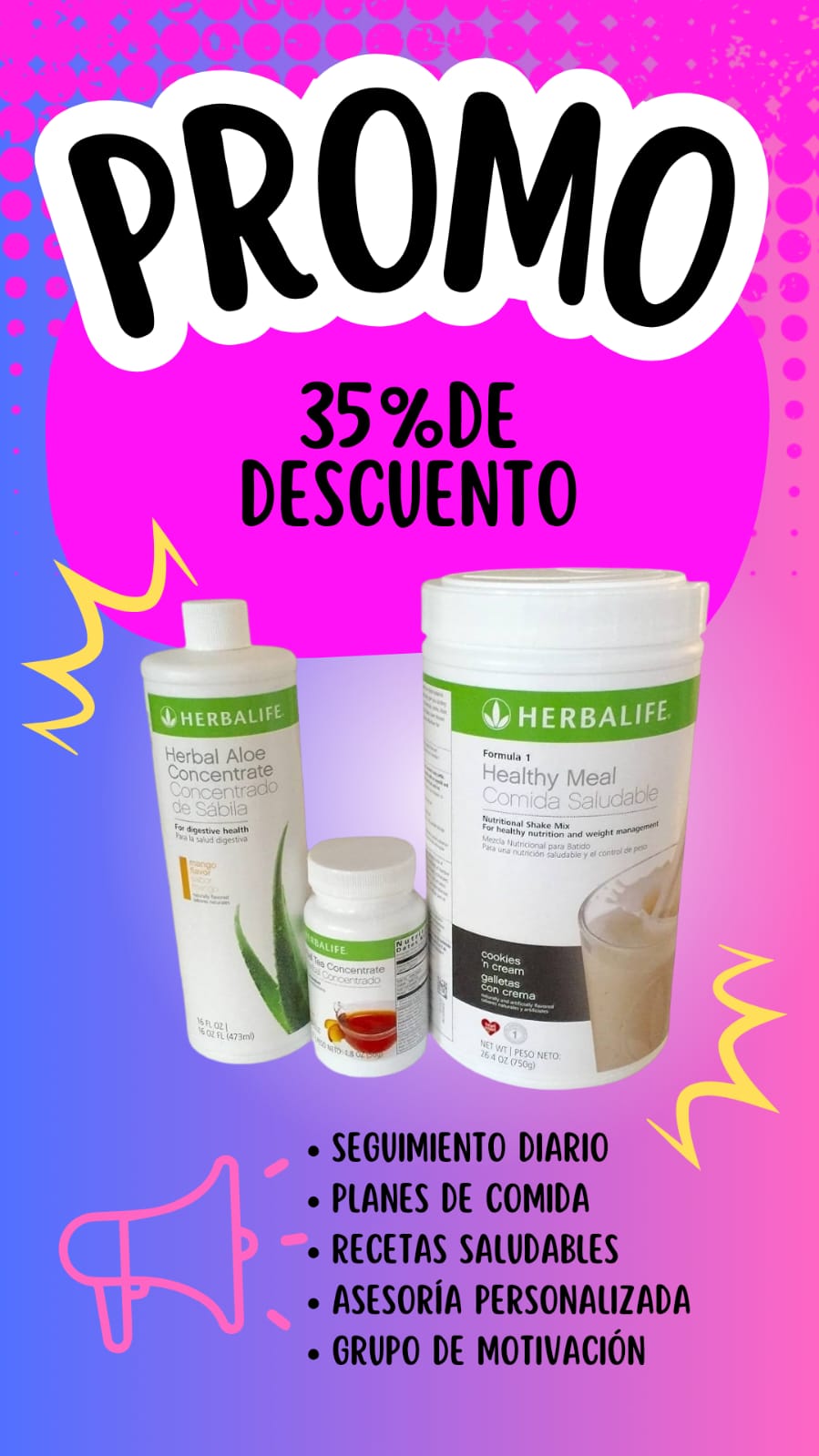 Yazmin coach de bienestar Facebook ad: Chatea con nosotros