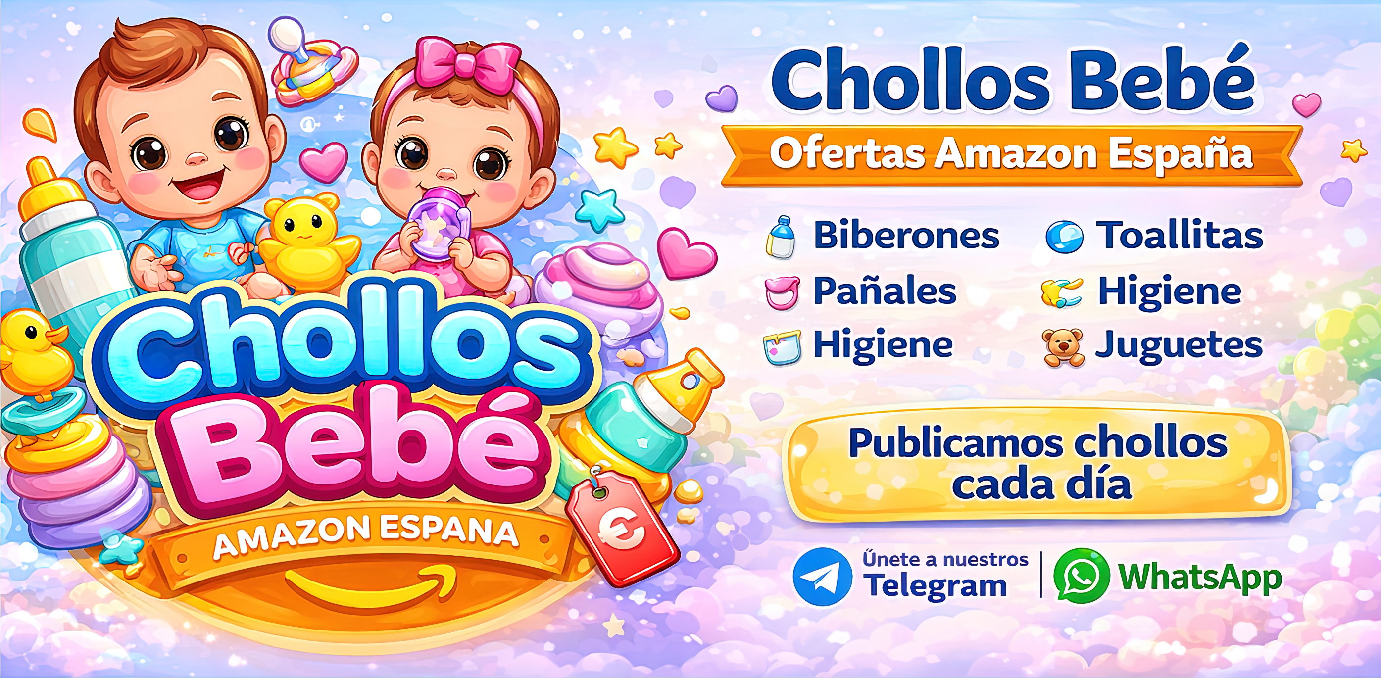 Chollos Bebé. Ofertas Amazon España Facebook ad: Encuentra las mejores ofertas para bebés: Biberones…