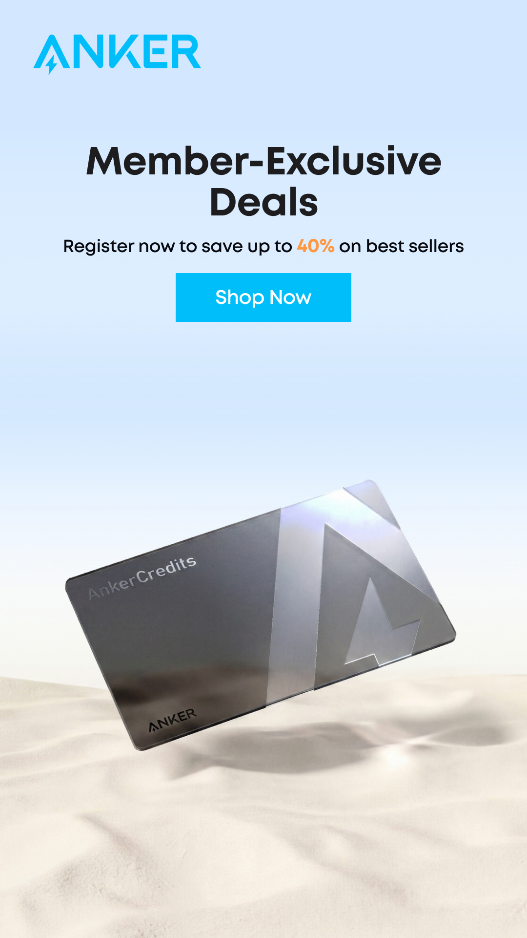 Anker Facebook ad