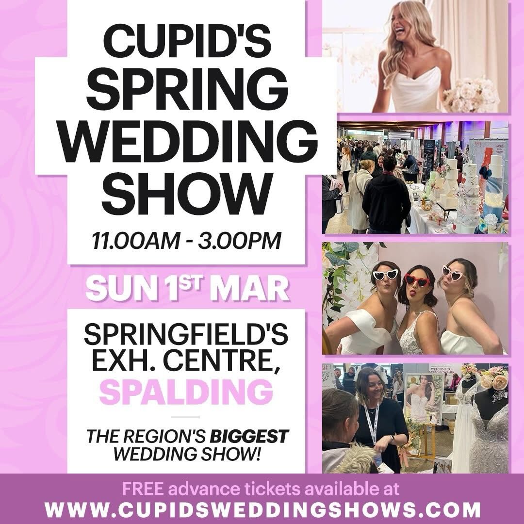 Cupids Wedding Shows Facebook ad: Home - Cupids Wedding Shows