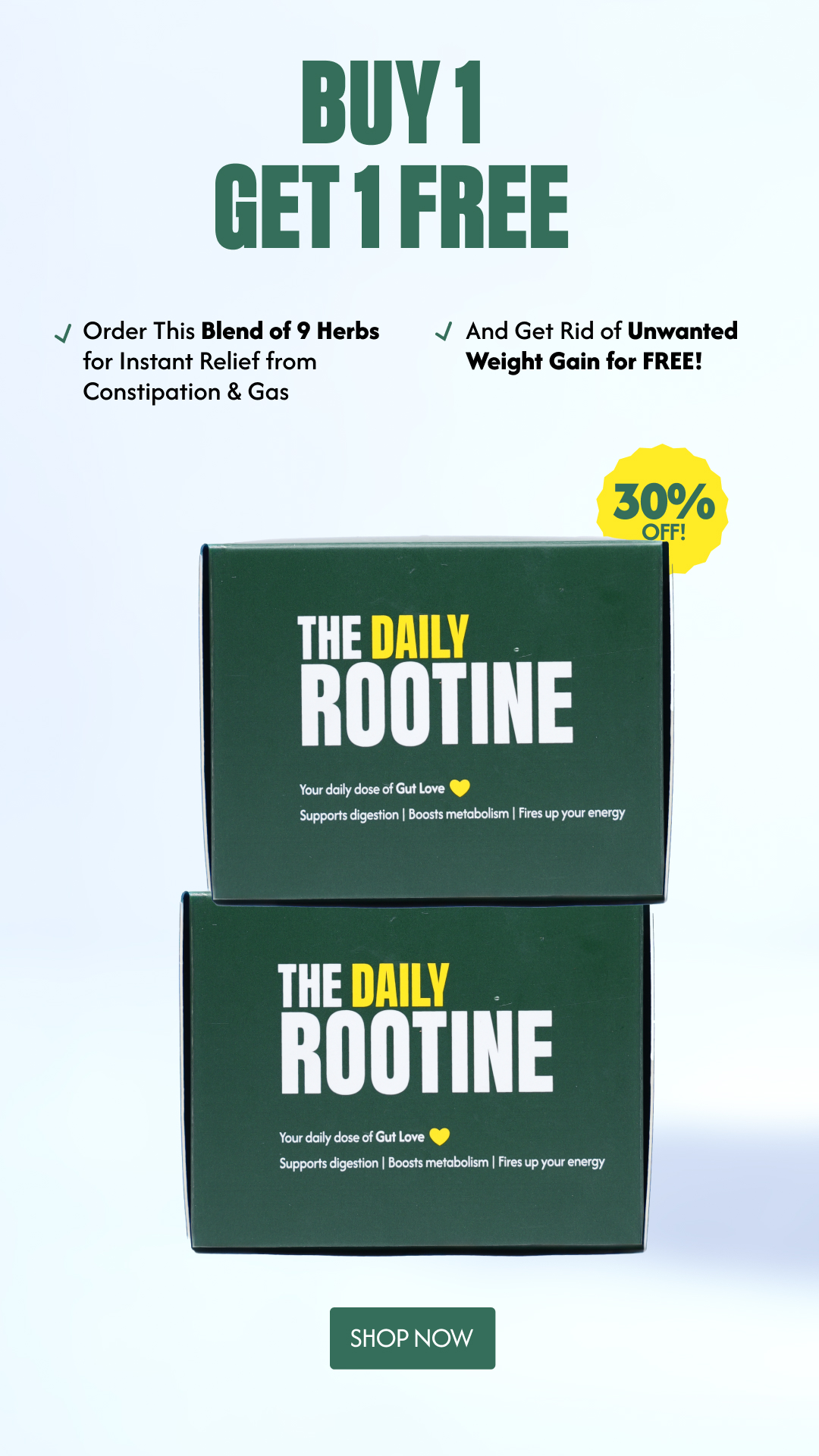 ThedailyrootineOfficial Facebook ad from Sep 16, 2025