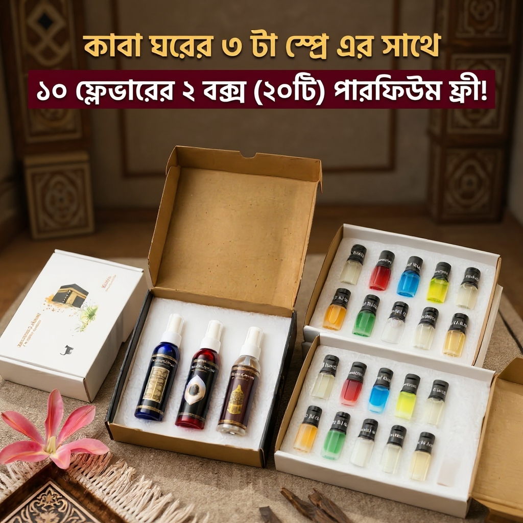 Halal Remedy Facebook ad: ২০টি Perfume FREE, আজকের সেরা অফার!