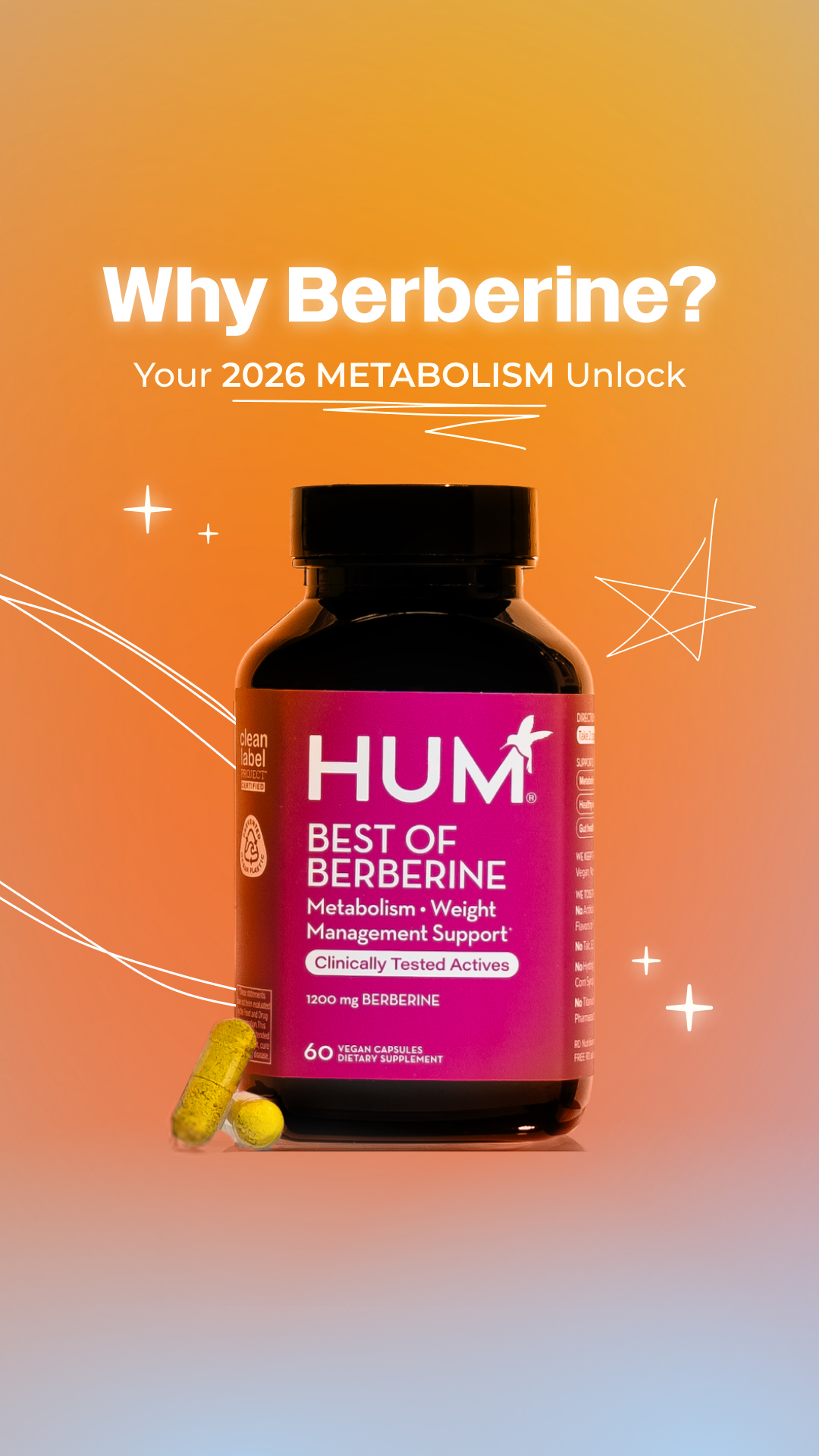 HUM Nutrition Facebook ad