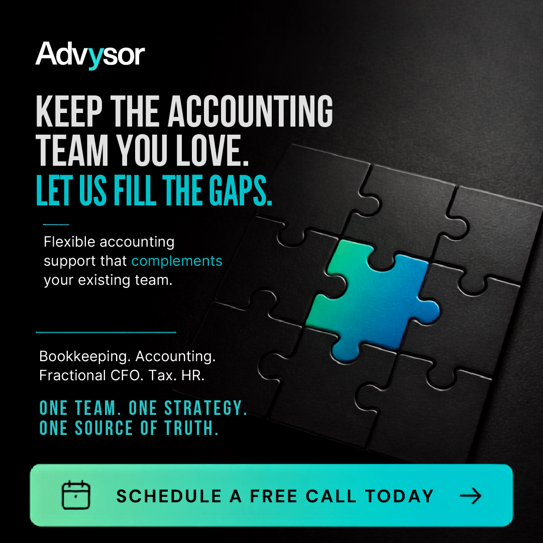 Advysor Facebook ad: Keep Your Team. Fill The Gap