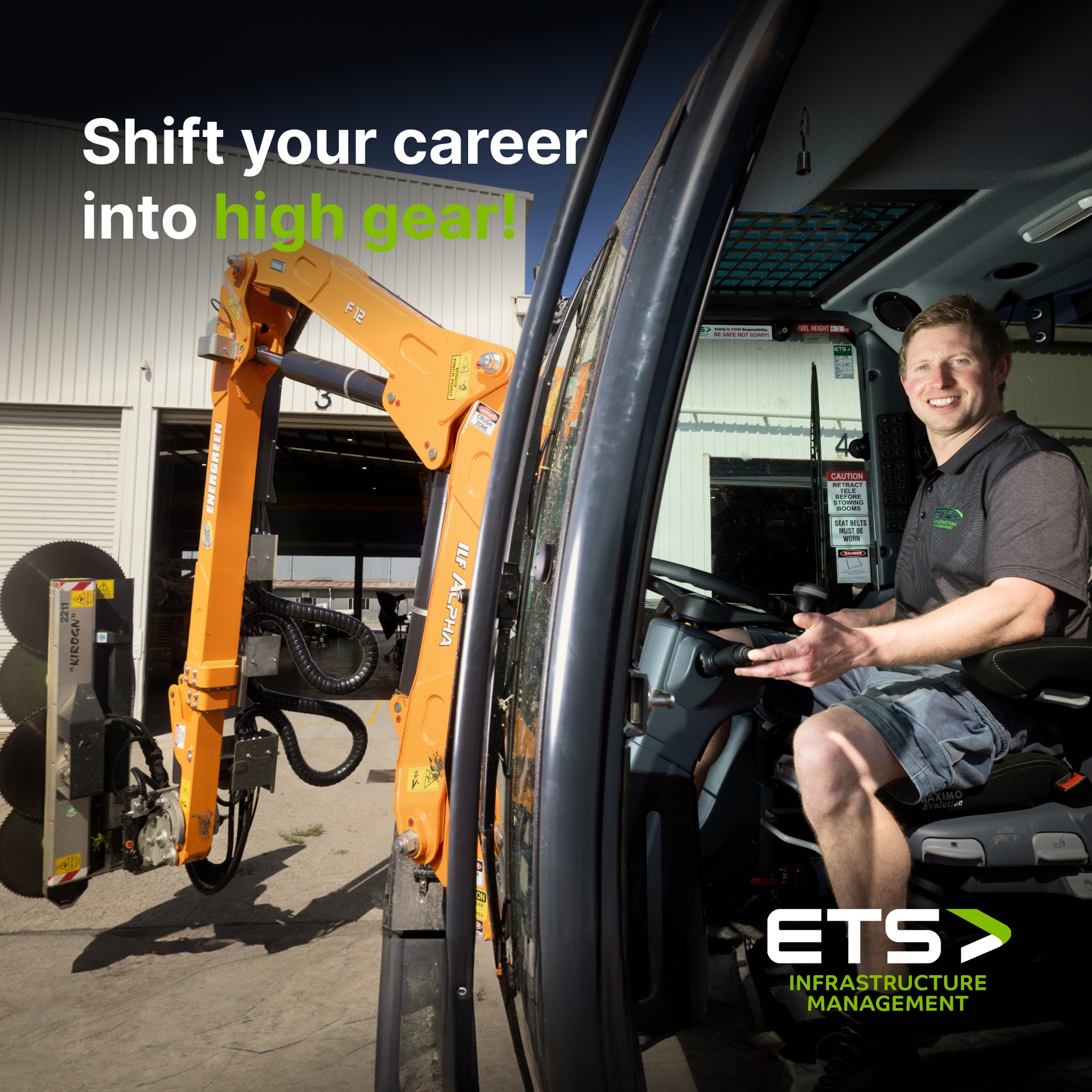ETS Infrastructure Management Facebook ad