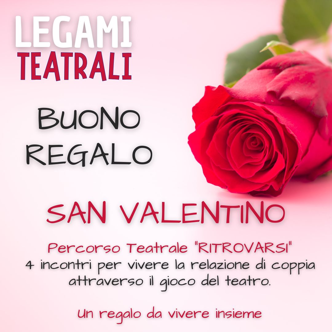 Francesca Caprai - Pedagogia Teatrale Facebook ad: Il regalo di San Valentino? Un percorso teatrale insieme