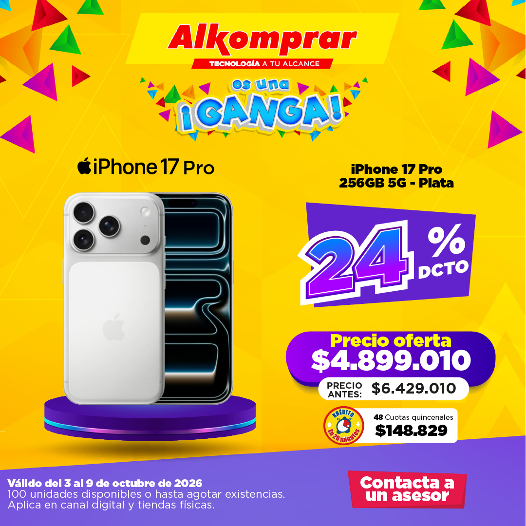 Alkomprar Facebook ad: ¡Llegaron las Gangas de Alkomprar!