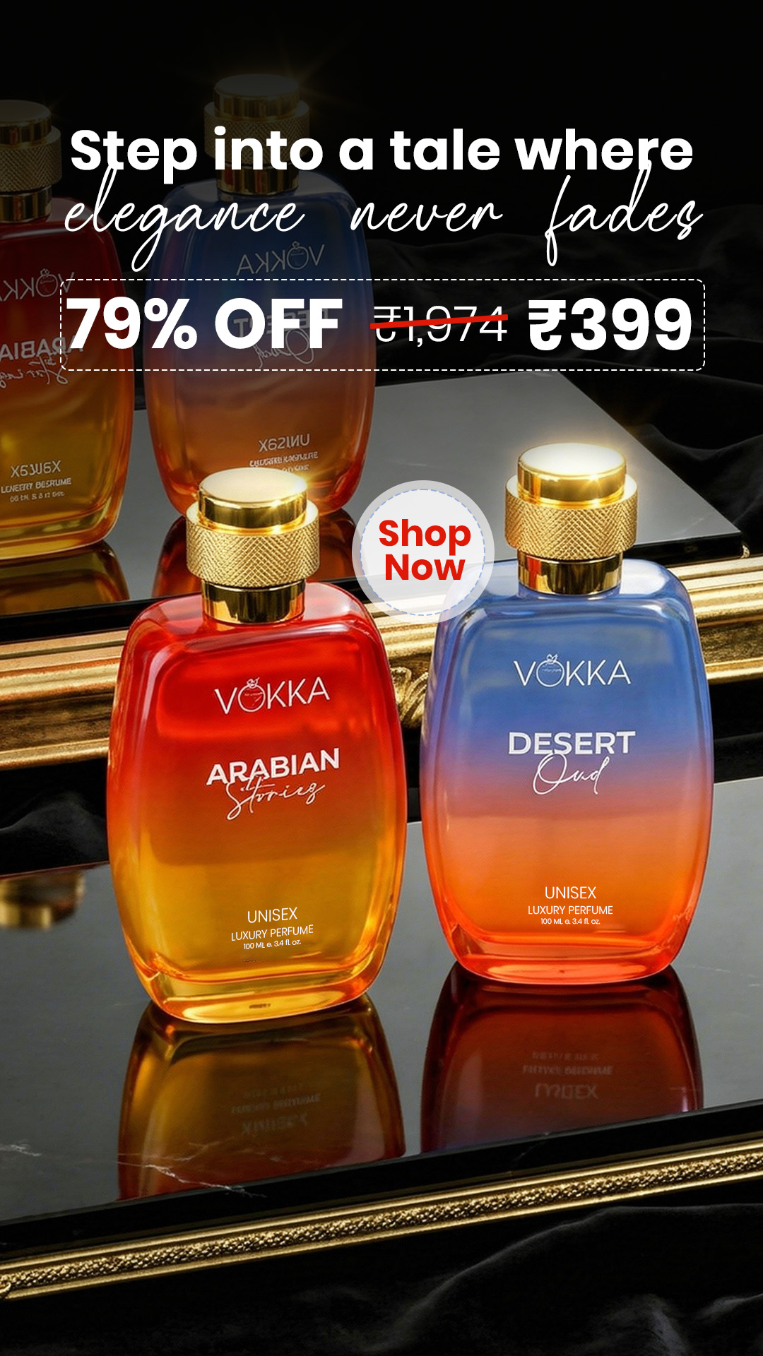 Vokka Perfumes Facebook ad