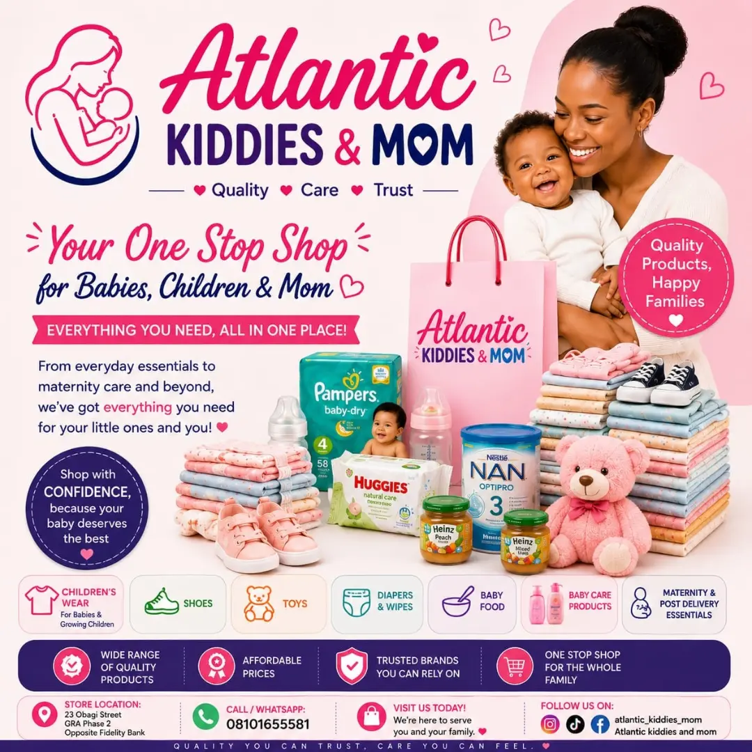 Atlantic kiddies and mom Facebook ad