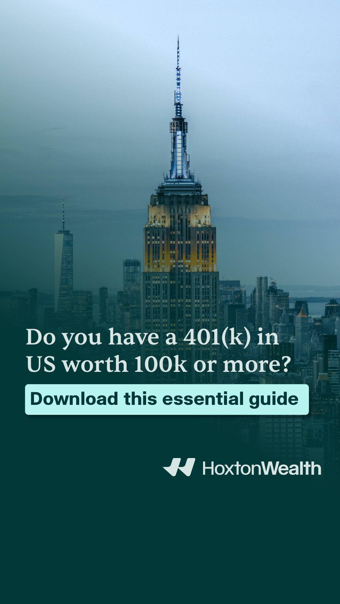 Hoxton Wealth USA Facebook ad