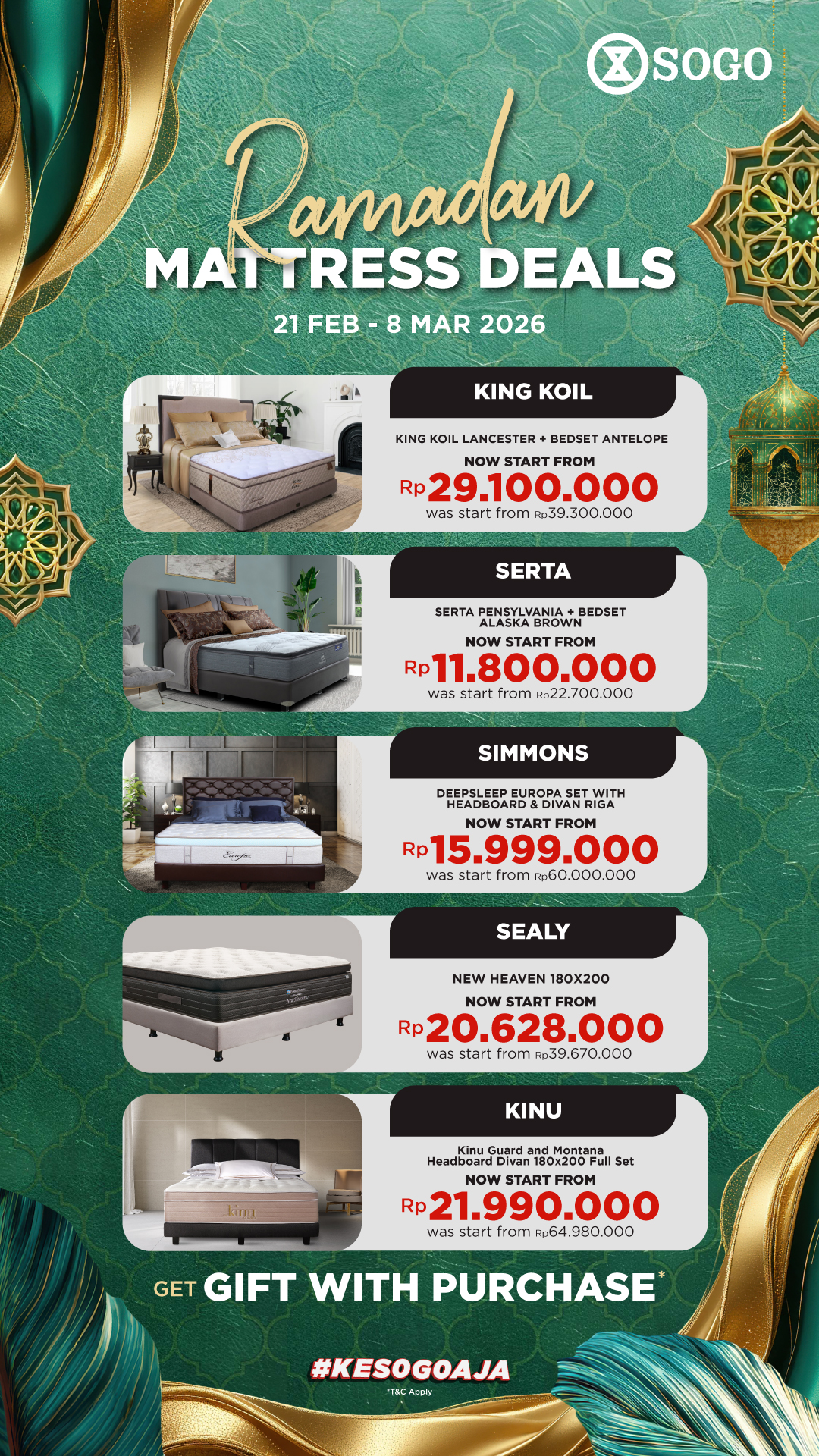SOGO Department Store, Indonesia Facebook ad from Feb 23, 2026