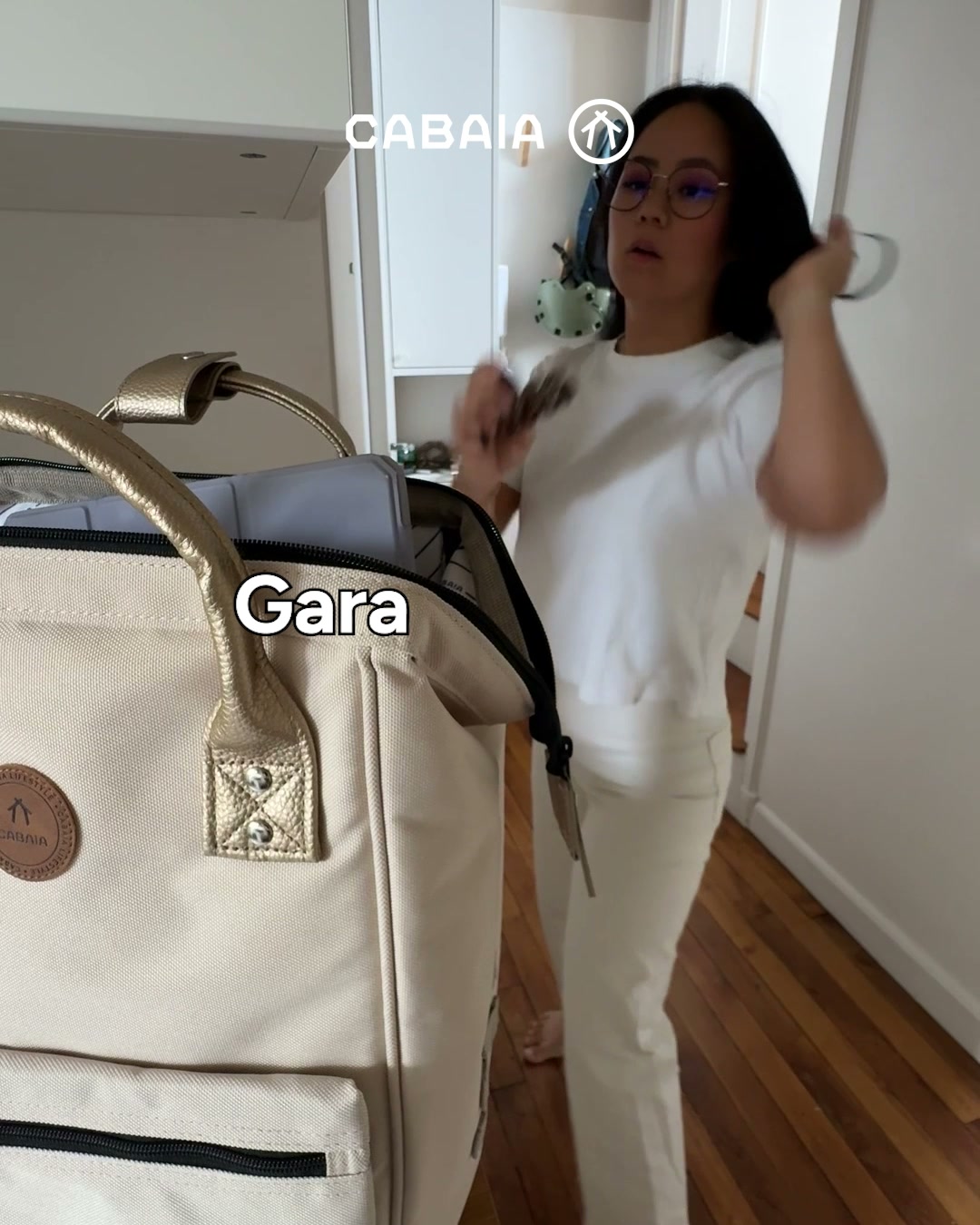 Cabaïa Facebook ad: Le sac à dos CABAIA