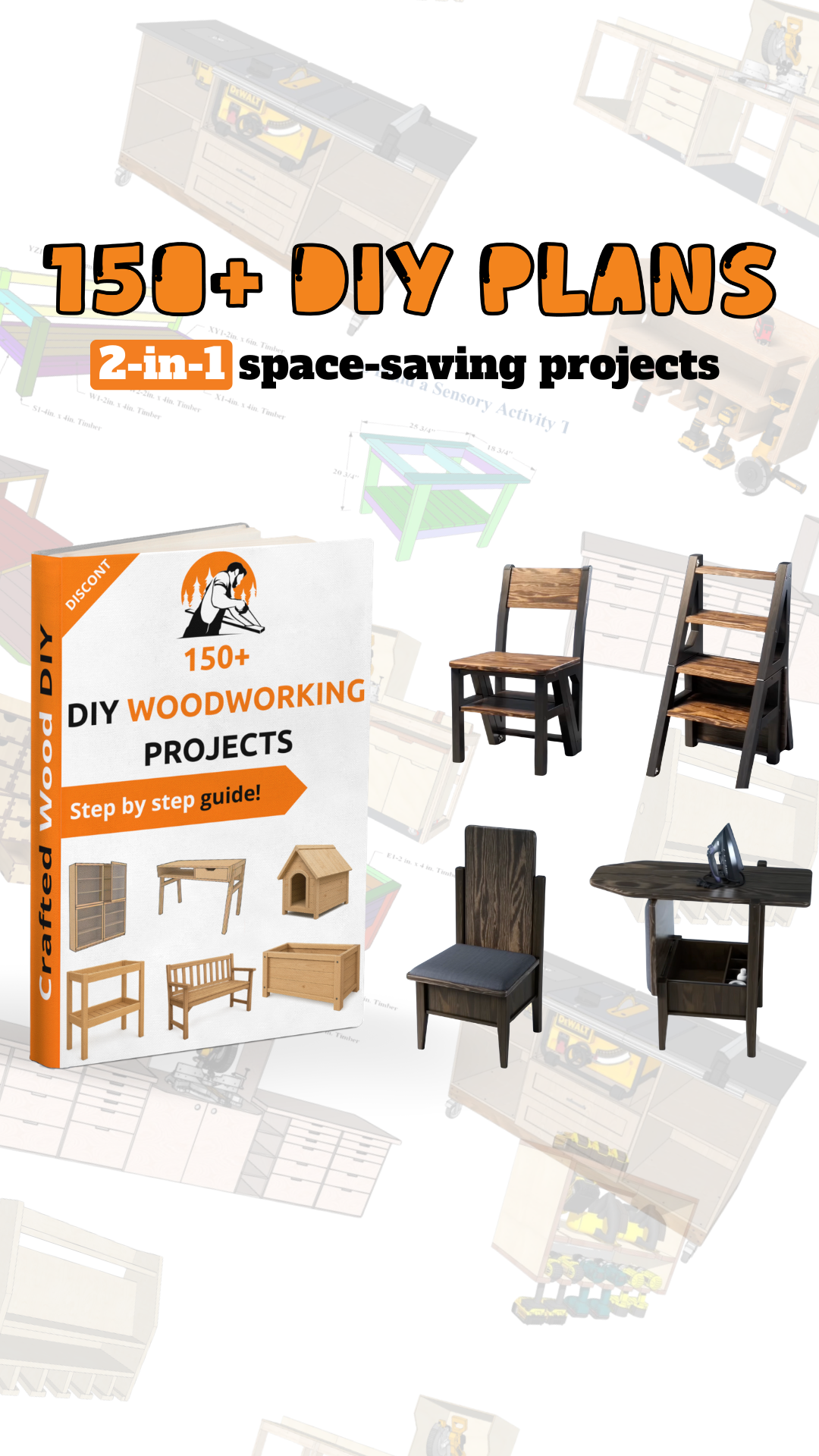 Crafted Wood DIY Facebook ad