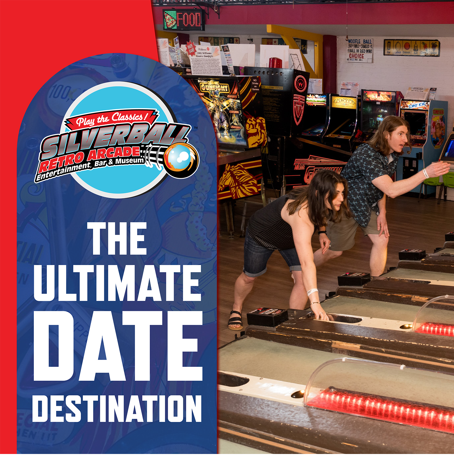 Silverball Retro Arcade - Delray Beach Facebook ad