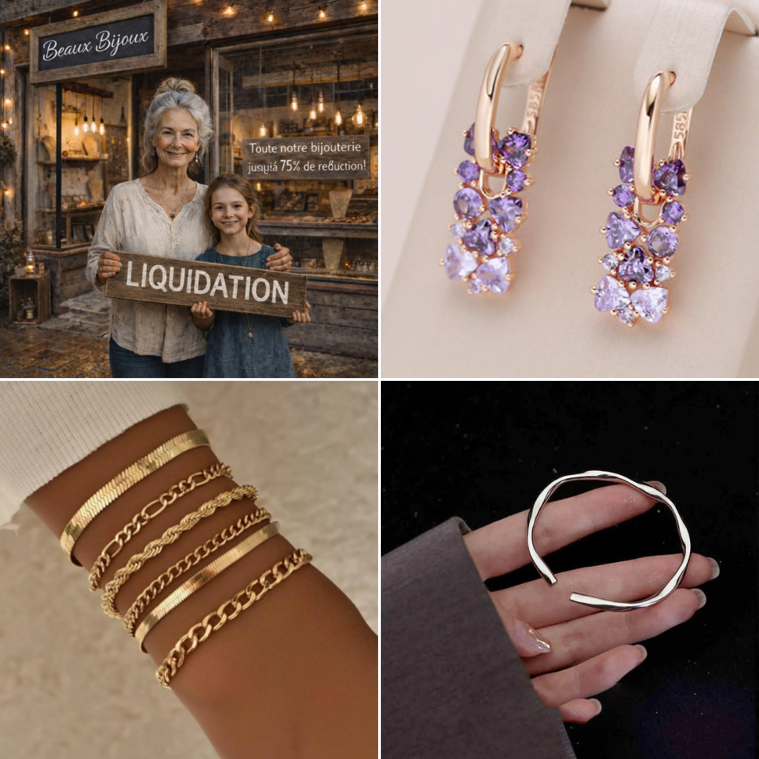 Beaux Bijoux Facebook ad: Dernière chance d'acquérir une pièce de Jewel House