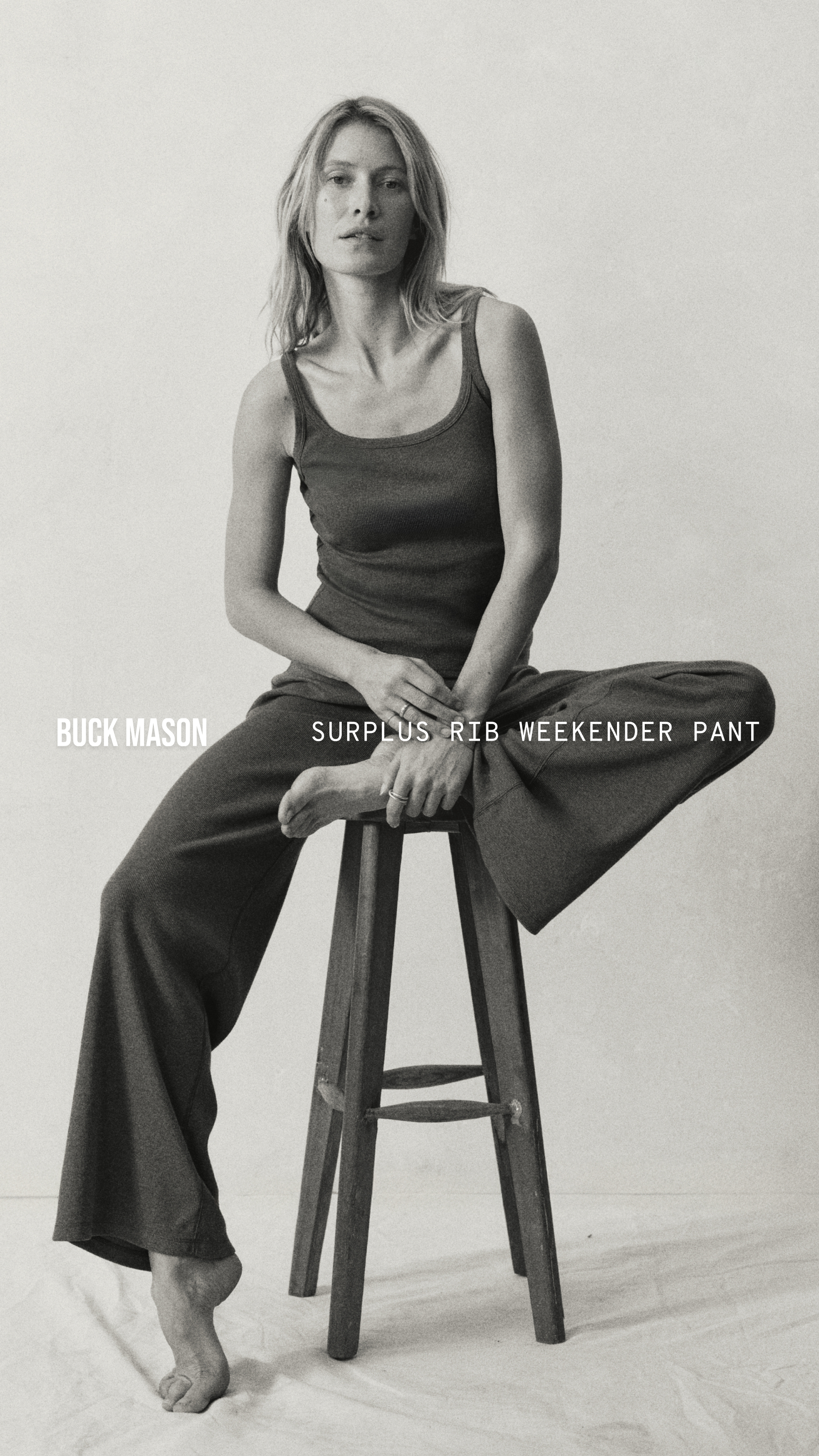 Buck Mason Women's Facebook ad