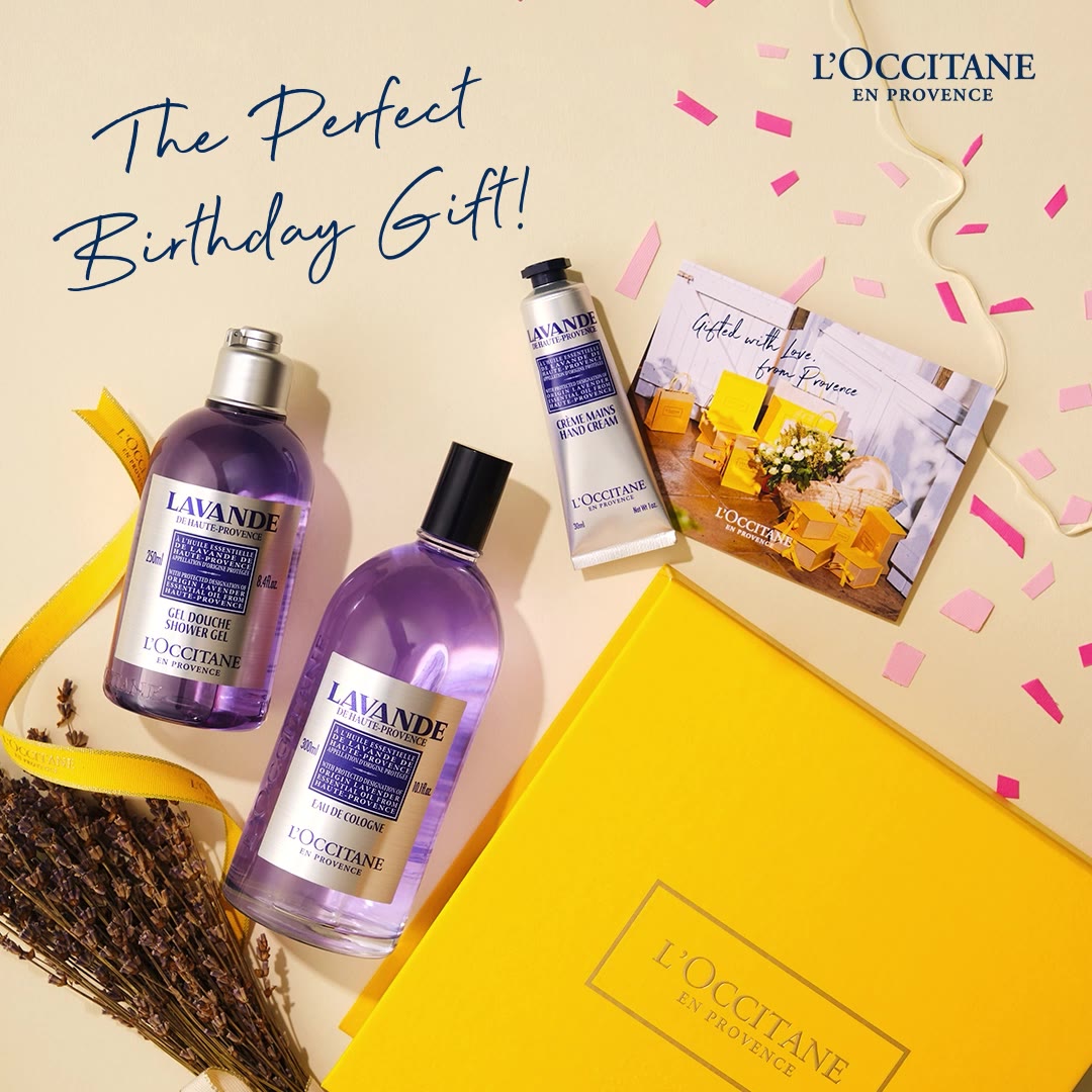 L'OCCITANE en Provence Facebook ad: Gift Sets for All
