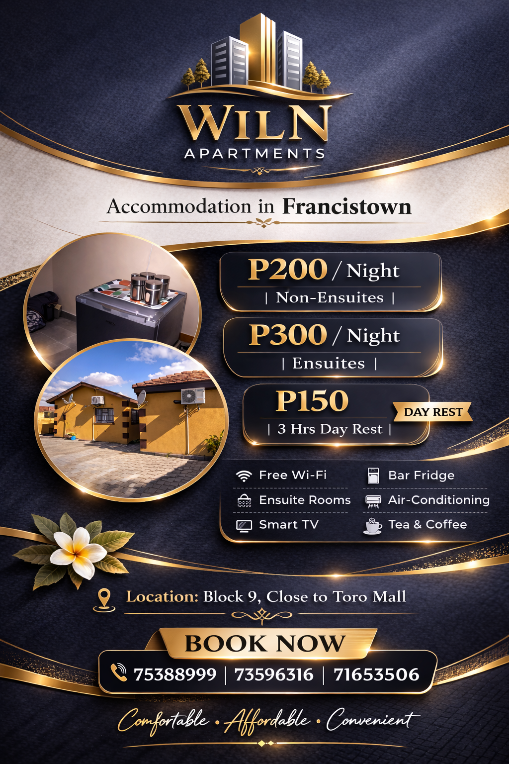 WilN Apartments Facebook ad: WilN Apartments F/Town