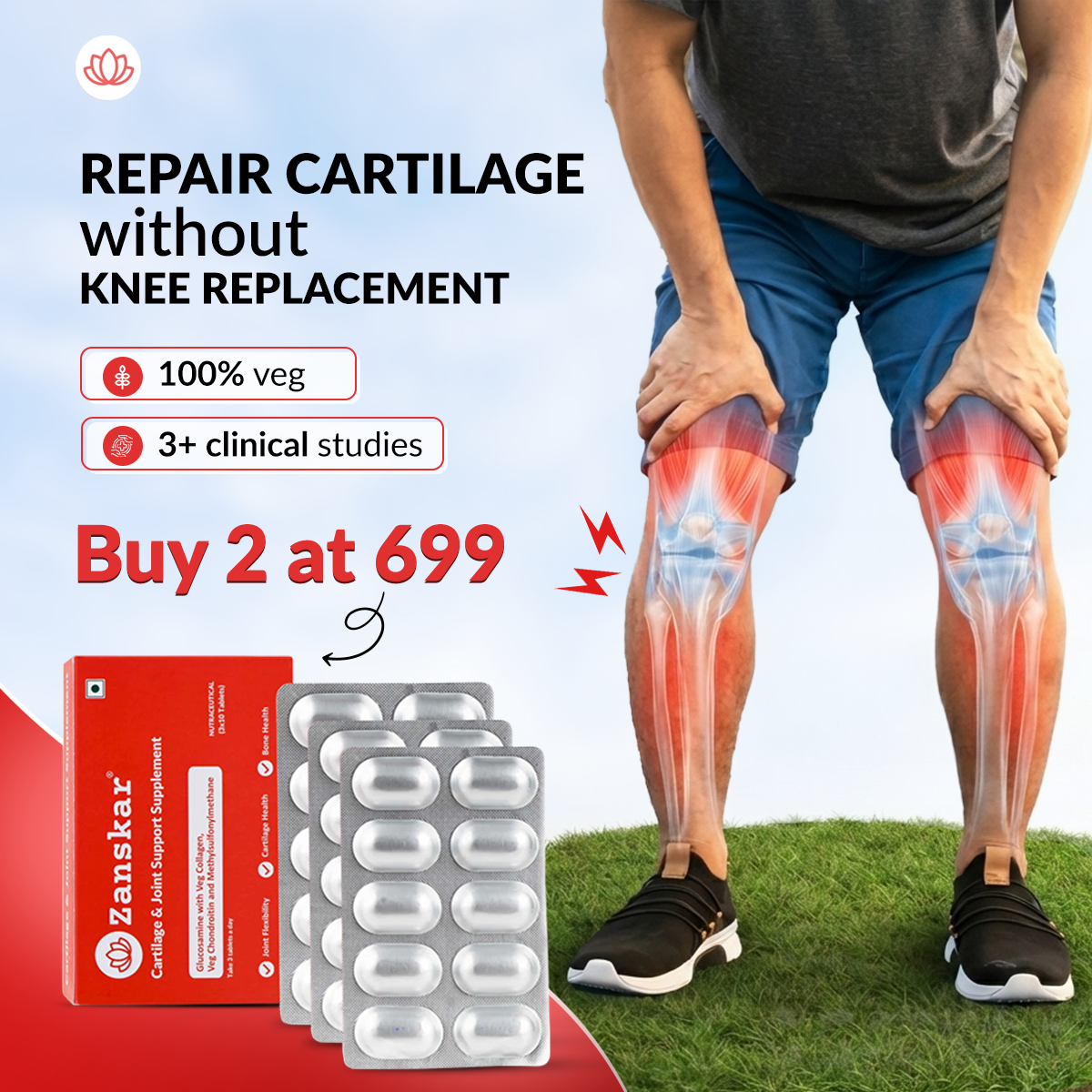 Zanskar: Muscle & Joint Relief Facebook ad