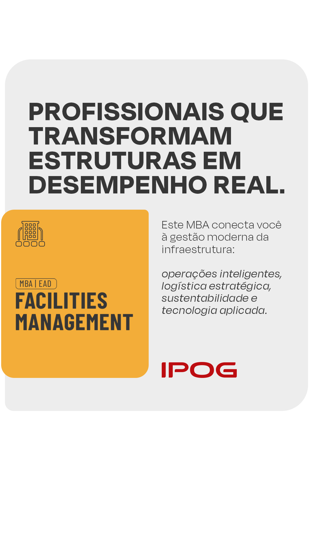 IPOG Facebook ad