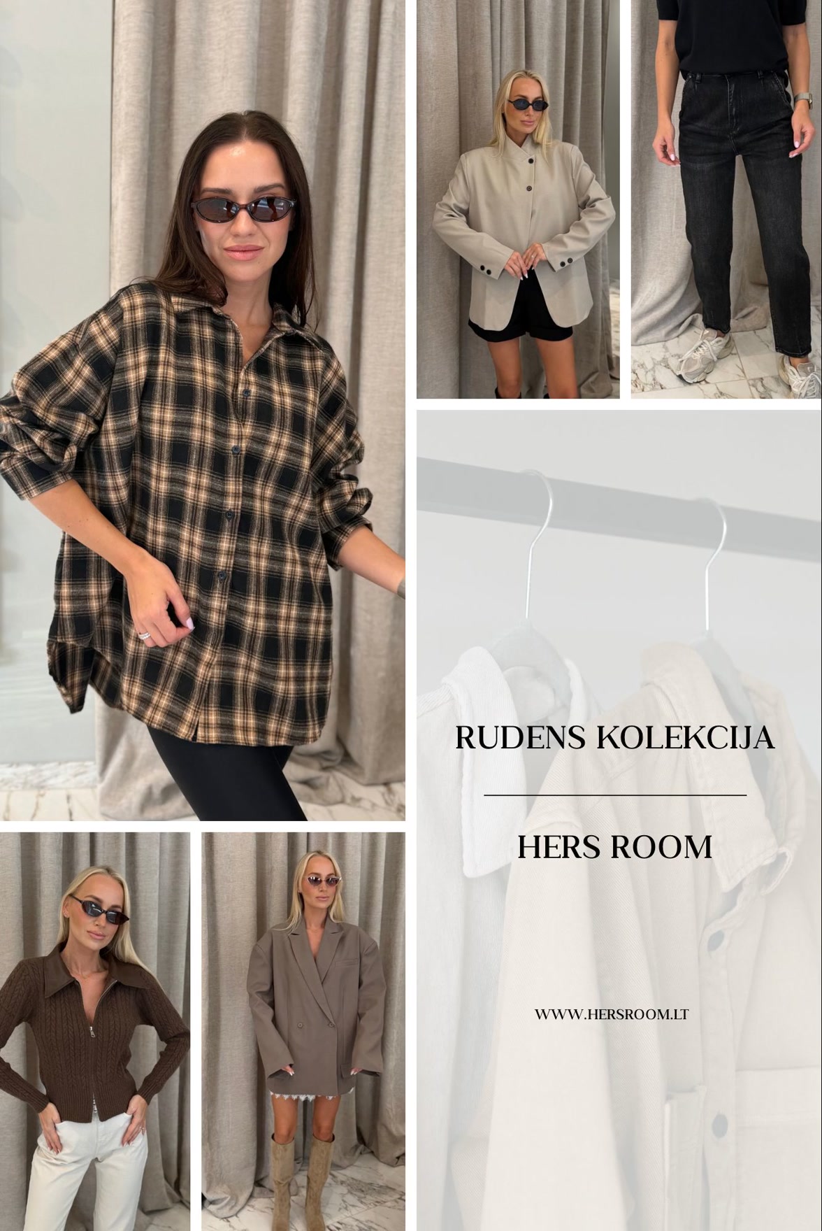 Hers room Facebook ad: Nauja rudens kolekcija jau Hers room