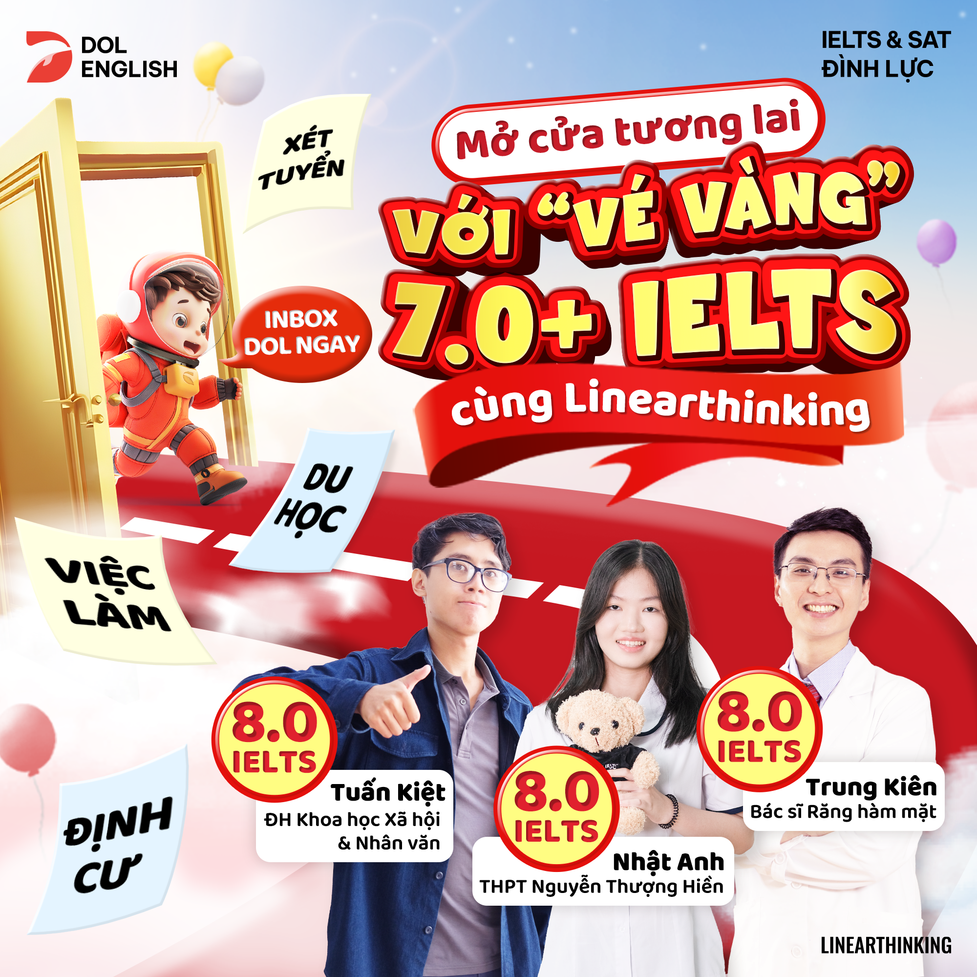 DOL English Facebook ad