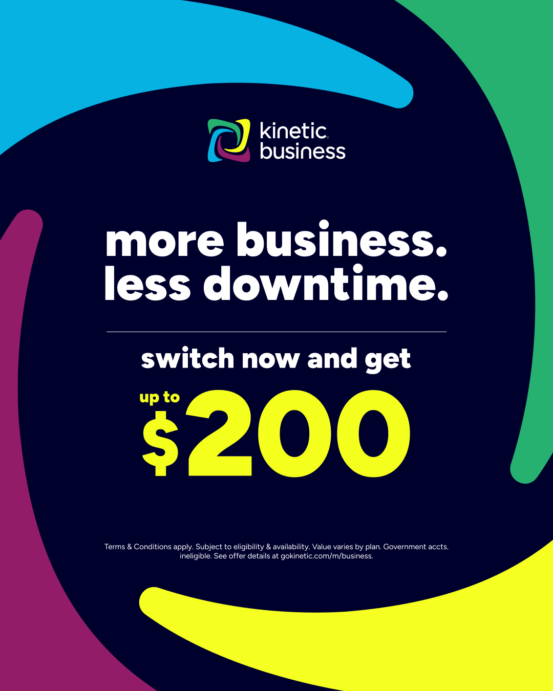 Kinetic Internet Facebook ad