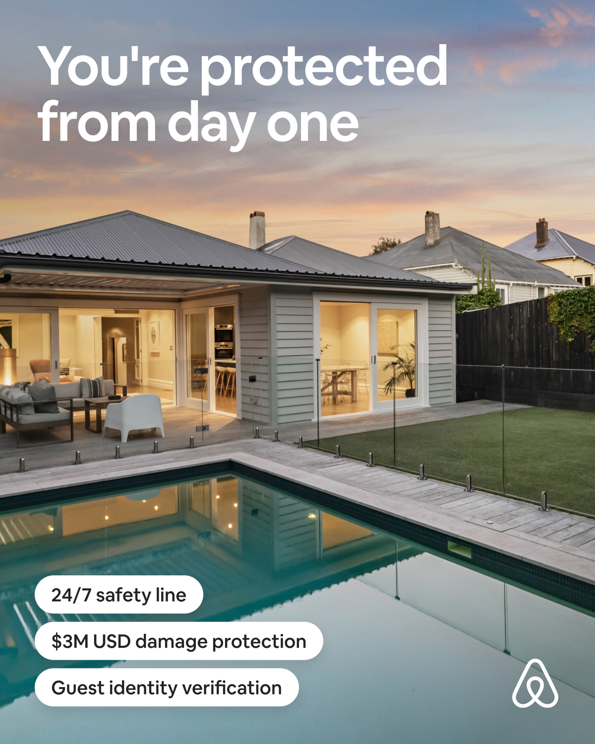 Airbnb Facebook ad