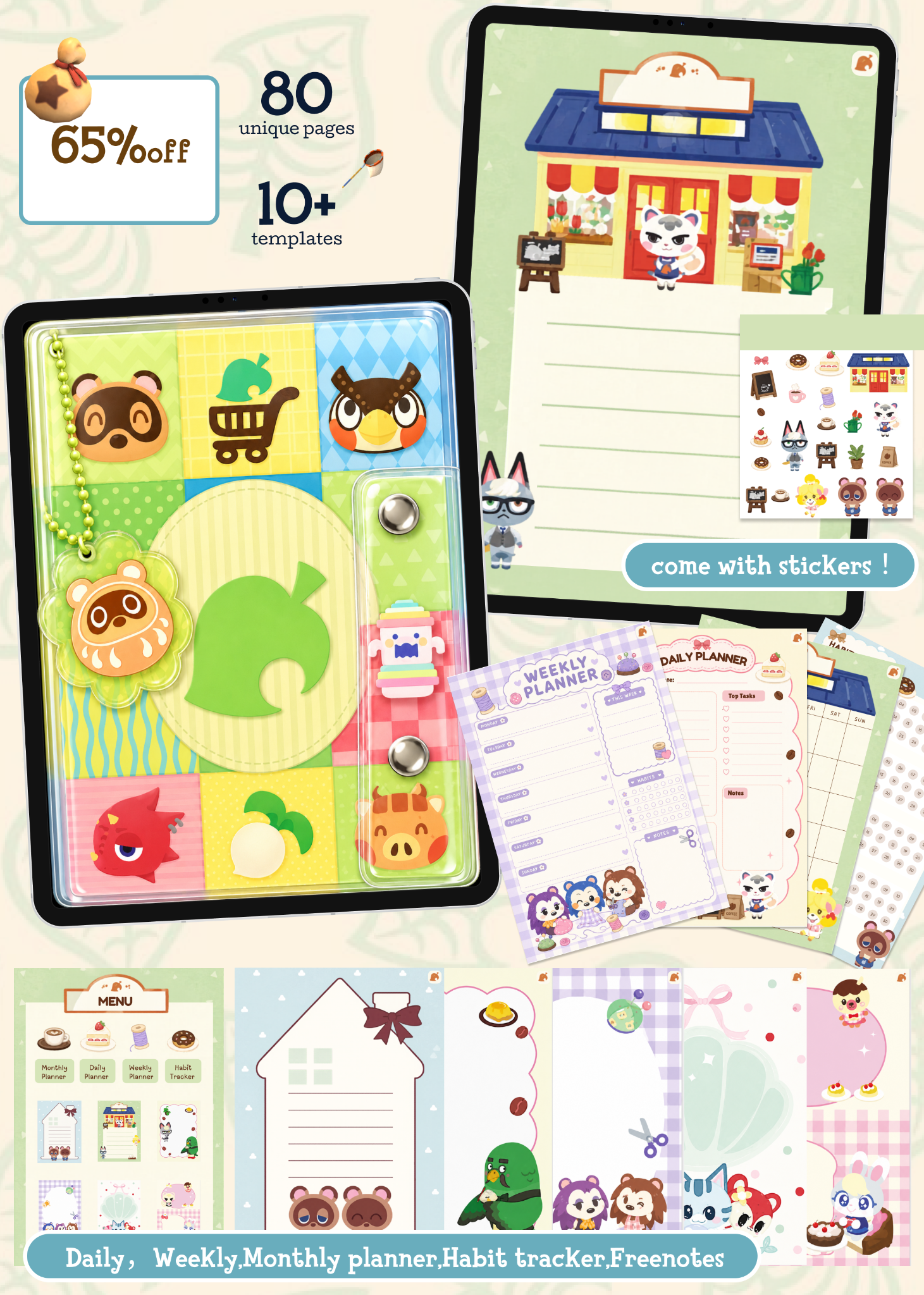 Simple Planner Co Facebook ad: 65% OFF Our new planner