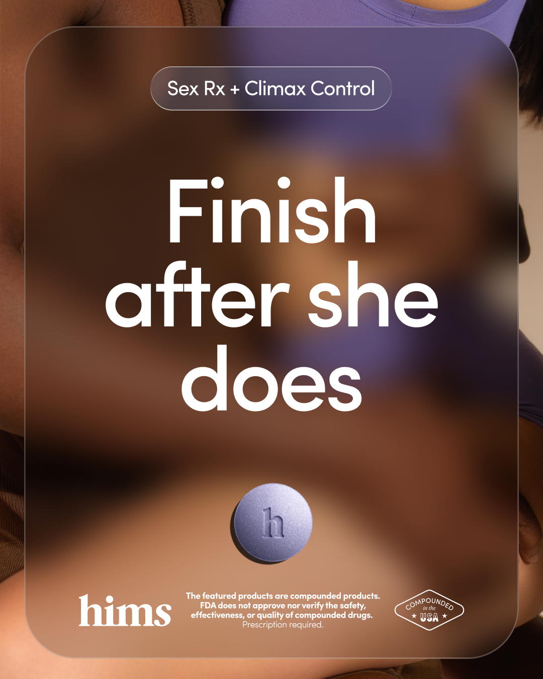 hims Facebook ad: Get Started Today